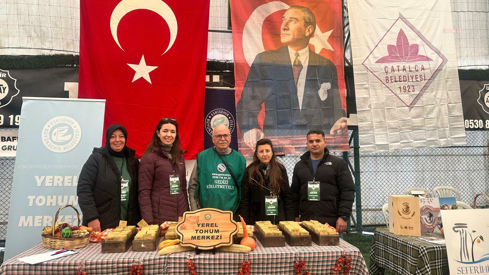 Eskişehir Büyükşehir Belediyesi, belediyelerin düzenlediği tohum takas şenliklerine katıldı