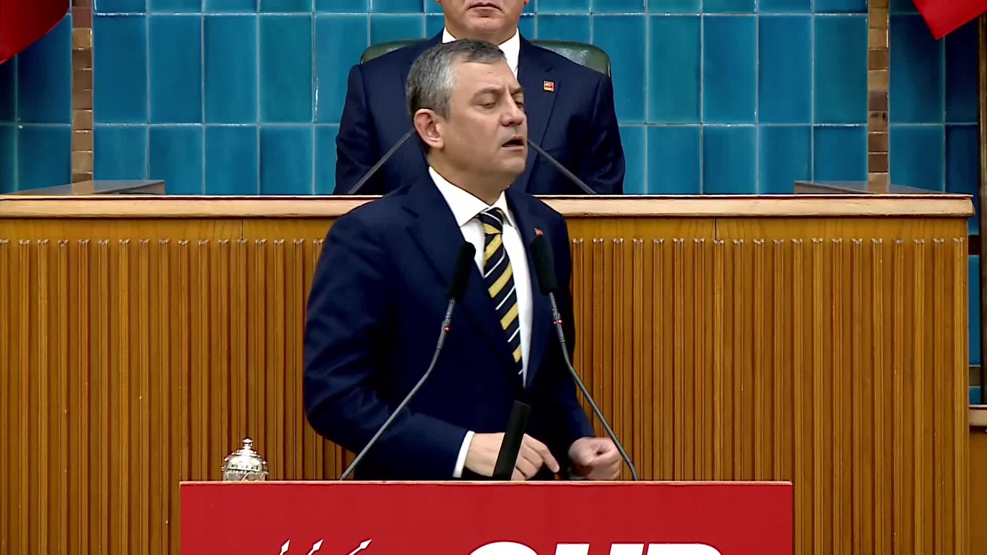 CHP grup toplantısı... Özgür Özel: "Trump’ın Gazze’ye kumarhaneler kenti yapma planına ‘hicret’ deyip Hz. Muhammed’i alet ediyorsunuz ya yazıklar olsun"