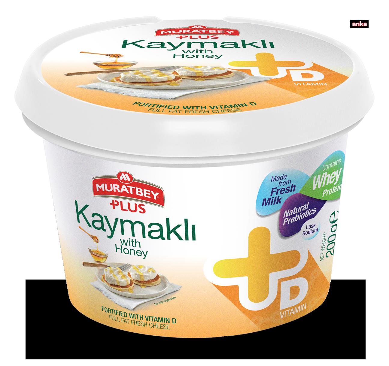 Muratbey'in D vitaminli, prebiyotik ve whey proteinli "Ballı Kaymaklı" peyniri, Orta Doğu'da