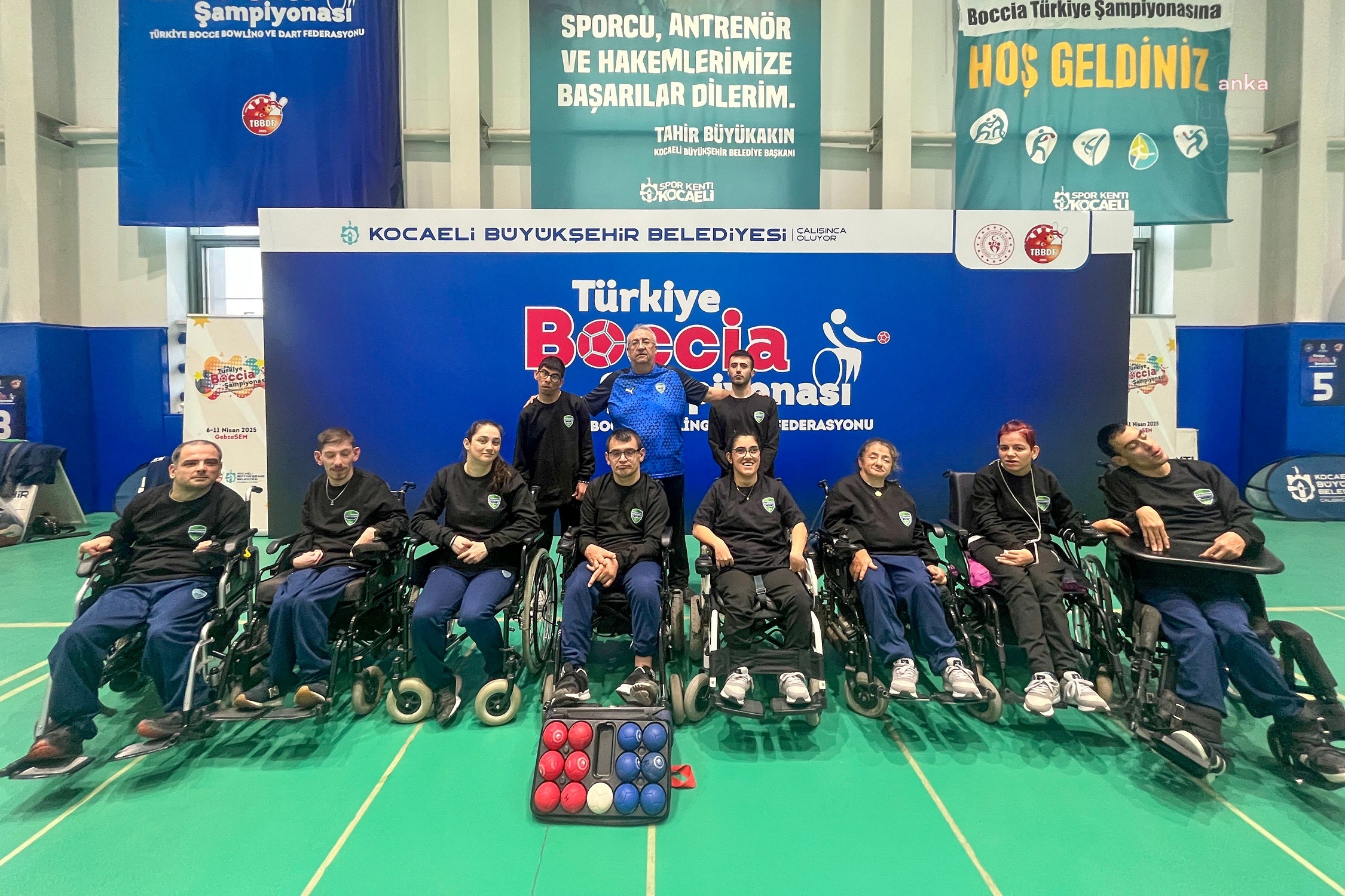 Gaziemir Belediyesi Boccia Takımı’ndan çifte şampiyonluk