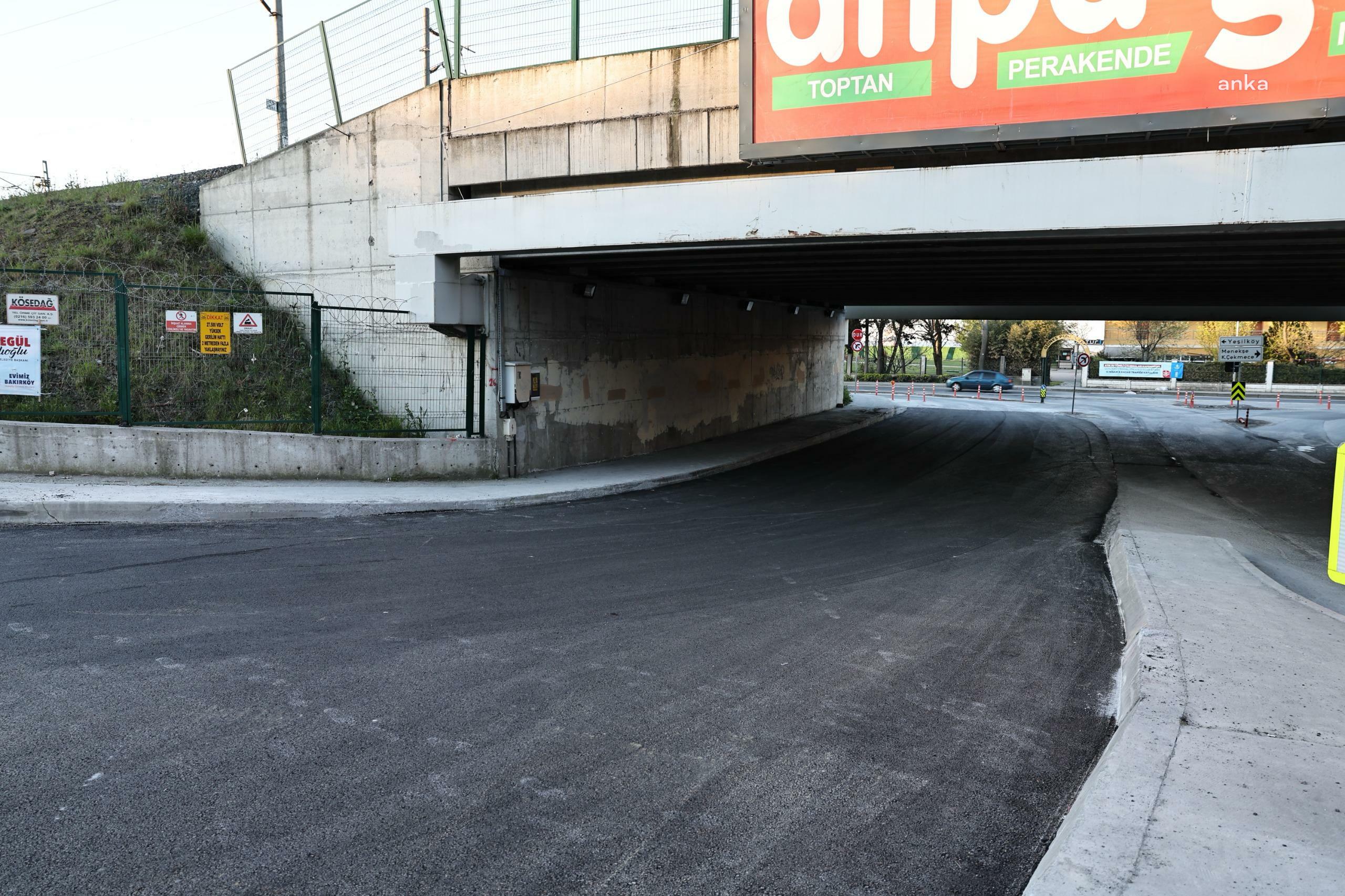 İSKİ Ataköy Atık Su Tüneli Projesi devam ediyor... Kırserdar Sokak’taki çalışma tamamlandı