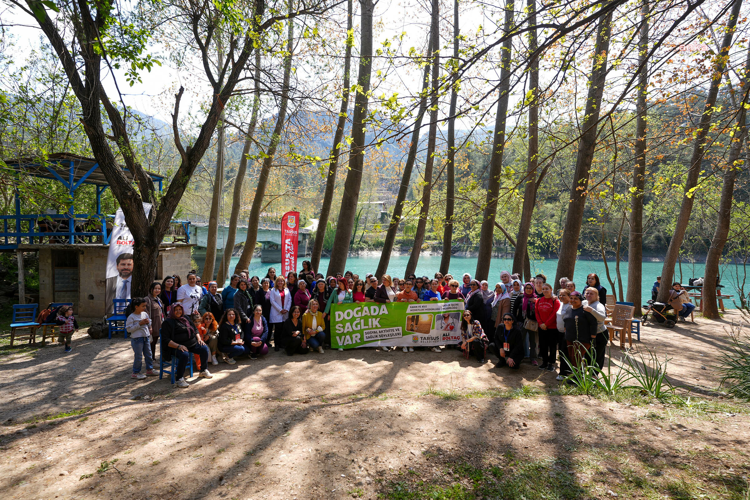 Tarsus Belediyesi'nin "Doğada Sağlık Var" projesi devam ediyor