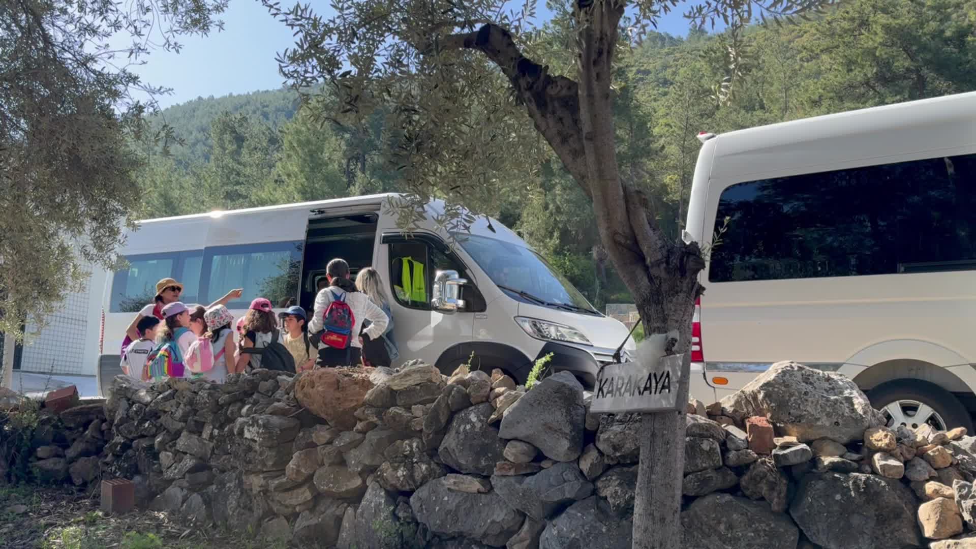 Bodrum’da ilkokul öğrencileri tarım ile tanıştı