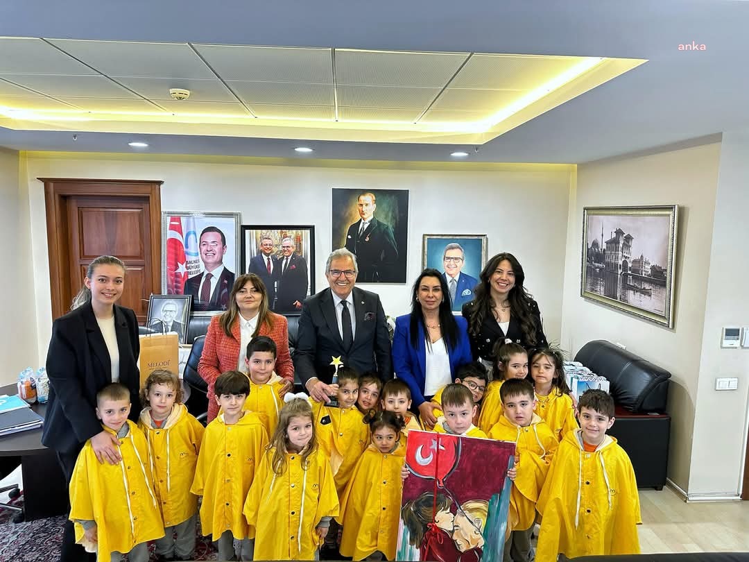 Bandırma Belediye Başkanı Mirza, Özel Bandırma Mutlu Çocuklar Anaokulu temsilcilerini ağırladı