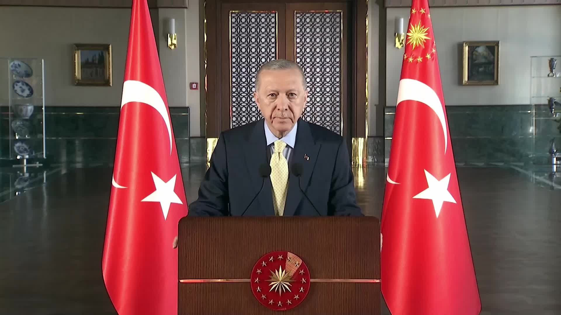 Cumhurbaşkanı Erdoğan: “Terörsüz Türkiye hedefimize ulaşmak amacıyla kardeşliğimizi daha da güçlendirecek adımlar atıyoruz”