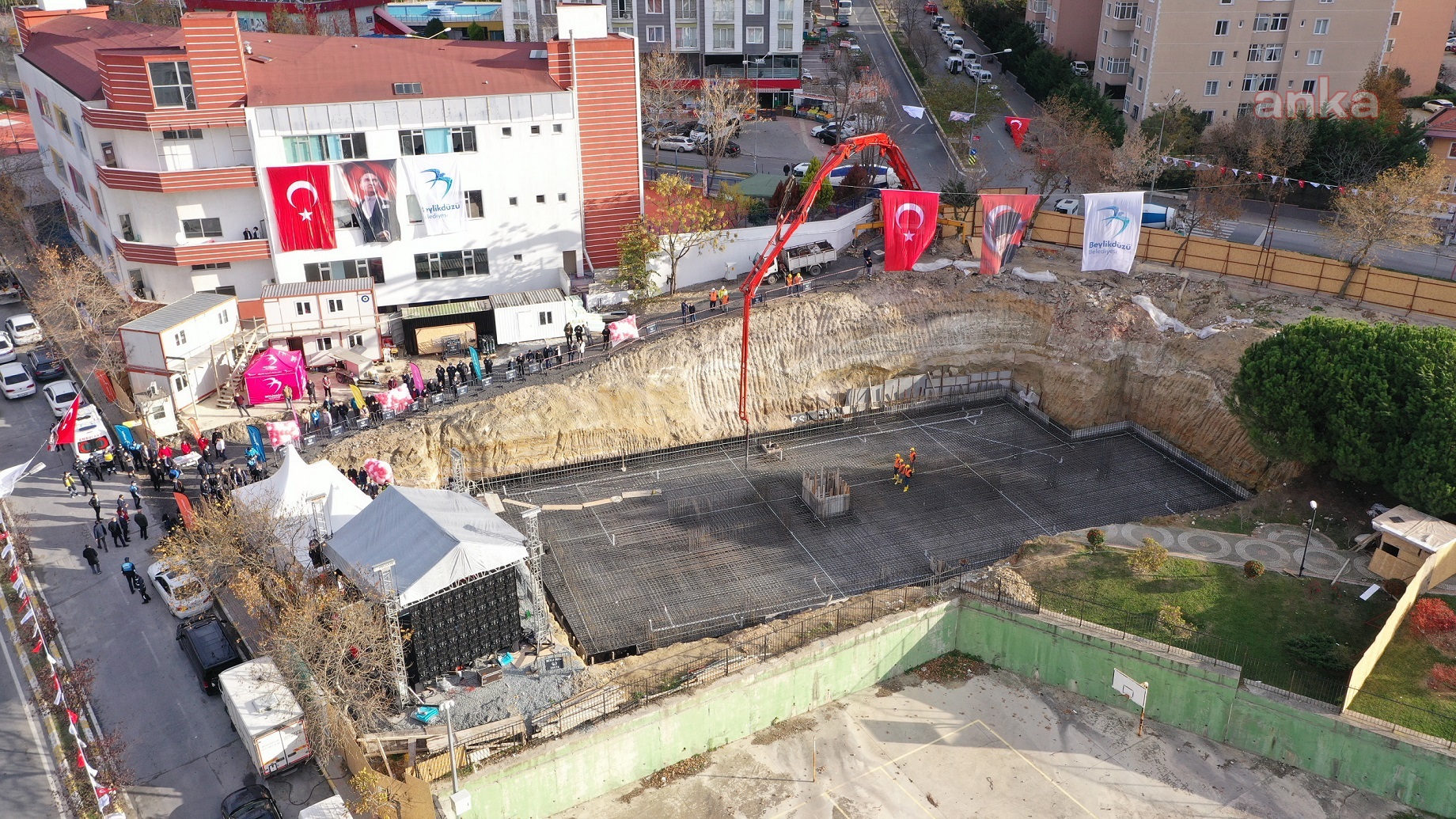 GÜRPINAR POLİS MERKEZ AMİRLİĞİ’NİN TEMELİ ATILDI