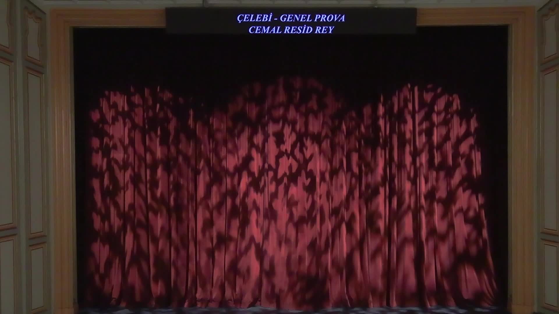 Ankara Opera Sahnesi'nde, Cemal Reşit Rey'in Çelebi Operası'nın, provası yapıldı... DOB Genel Müdürü Sağtürk: Bu aynı zamanda, Atamızın mirasına ve tarihimize sahip çıkma girişimidir