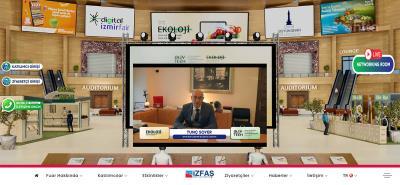 İZMİR'DE FUARCILIKTA YENİ DÖNEM BAŞLADI; İZFAŞ İLK SANAL FUARINI AÇTI