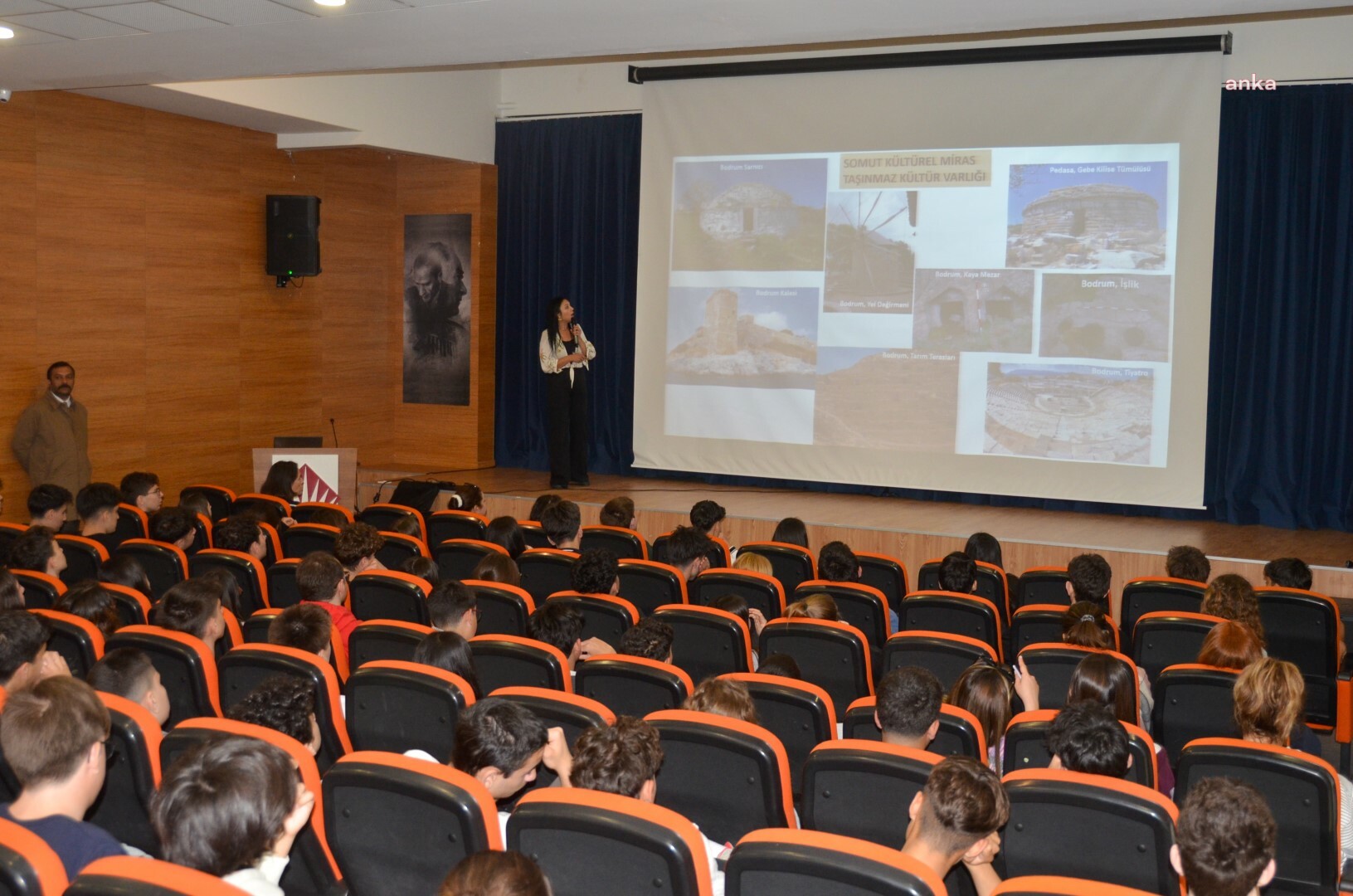Bodrum Belediyesi’nden ilçedeki okullarda kültürel miras farkındalık semineri