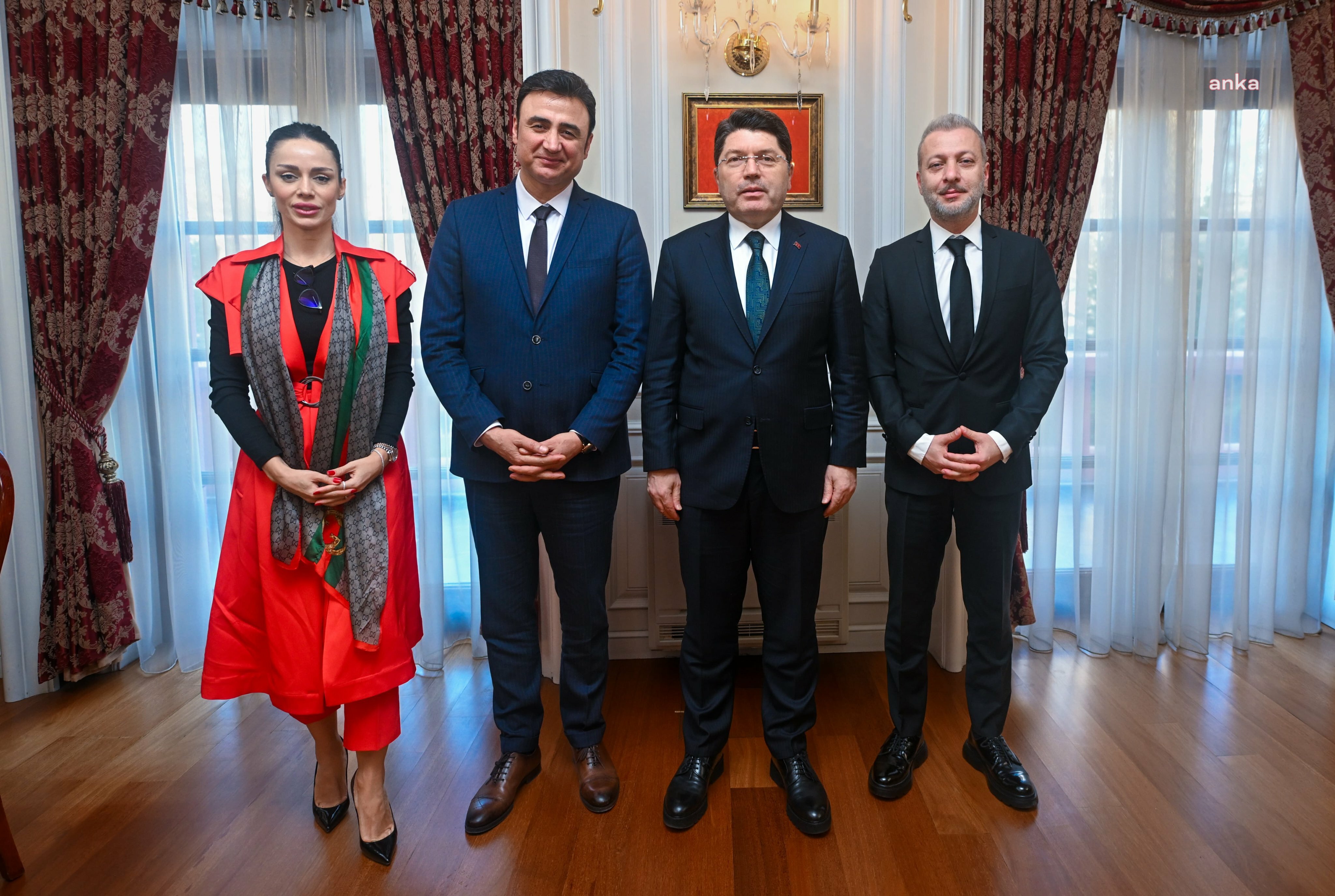 Bakan Tunç, Türkiye Musiki Eseri Sahipleri Meslek Birliği heyetini kabul etti