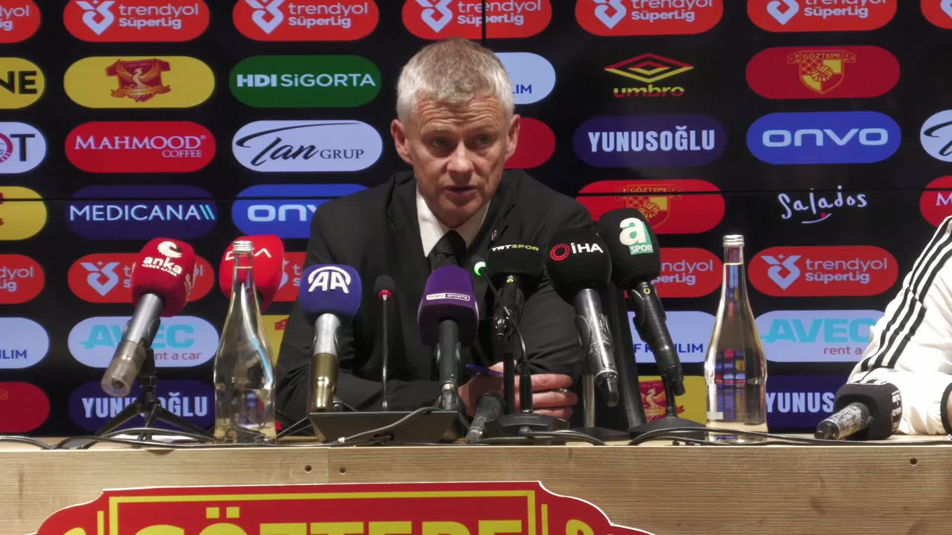 Göztepe-Beşiktaş maçı...Beşiktaş Teknik Direktörü Solskjaer: İsmail Köybaşı'nın fantastik golünden sonra kontrolümüzü ve özgüvenimizi kaybettik