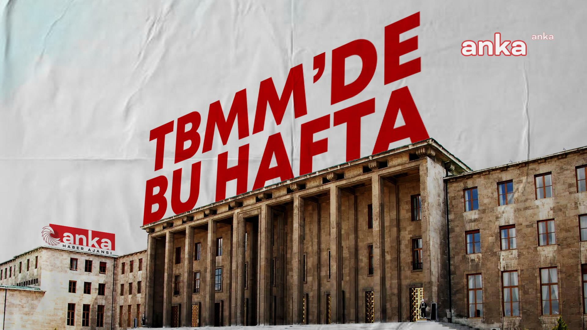 TBMM’de bu hafta… TBMM’nin açılışının 105’inci yıl dönümü dolayısıyla kutlamalar yapılacak