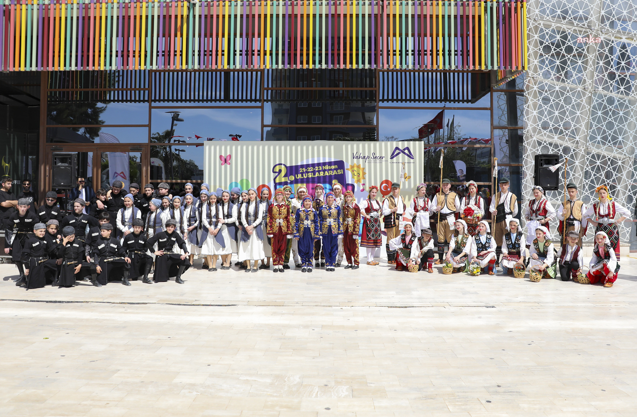 2. Uluslararası Mersin Çocuk Festivali devam ediyor
