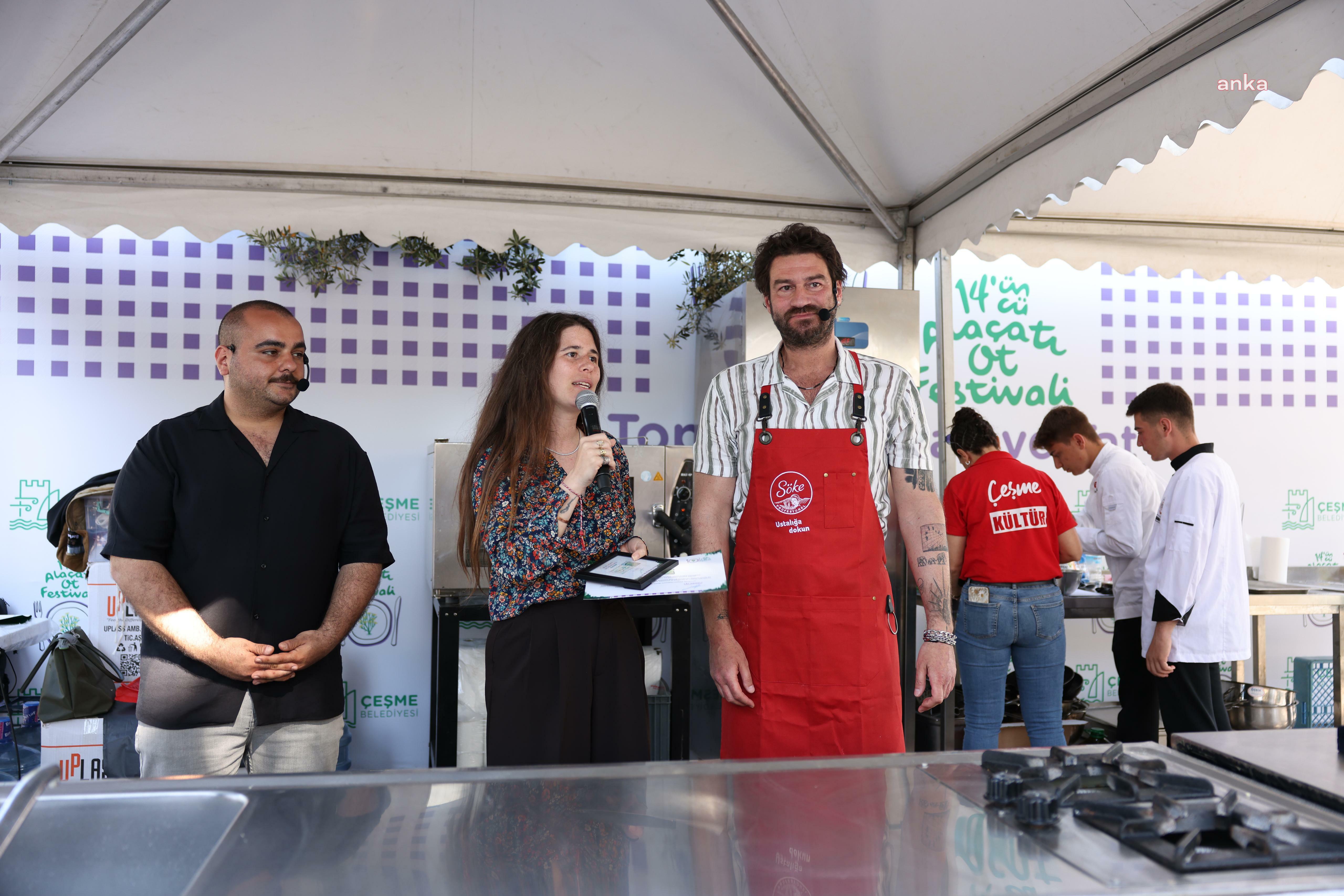 14. Alaçatı Ot Festivali renkli görüntülere sahne oldu
