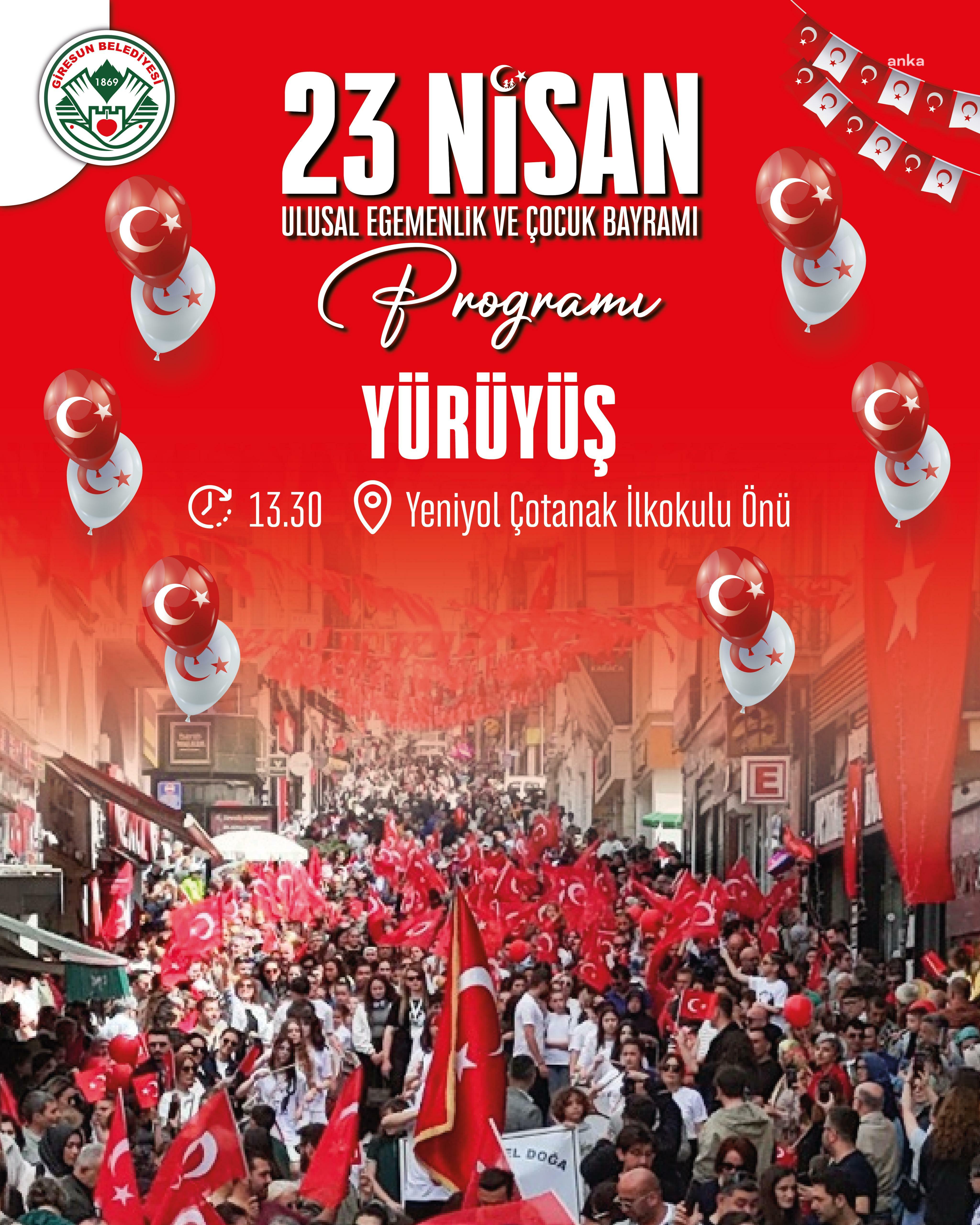 Giresun'da 23 Nisan, etkinliklerle kutlanacak
