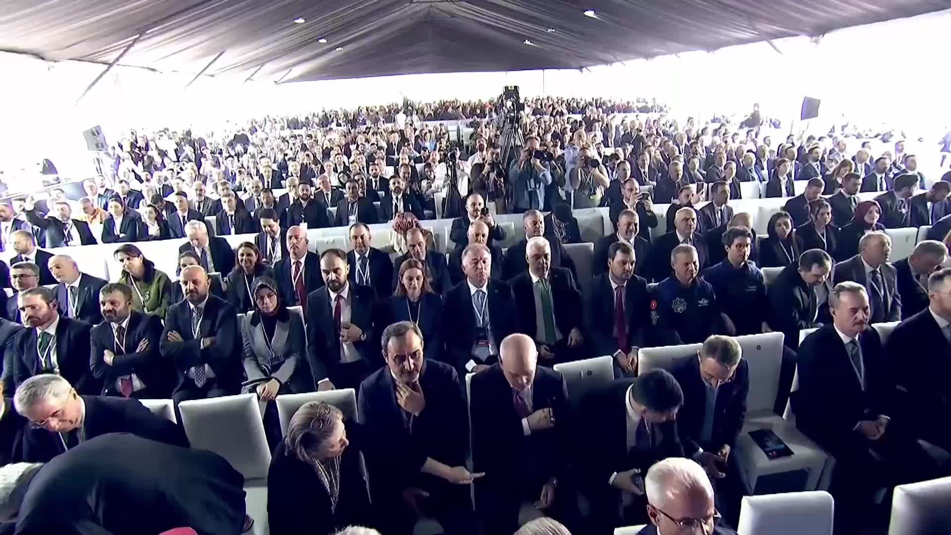 Cumhurbaşkanı Erdoğan: “50 bin masum katledilirken, ‘Bize ne Filistin’den’ diyerek, 18 aydır sustukları bir insani trajediden siyasi rant sağlamaya çalıştılar”