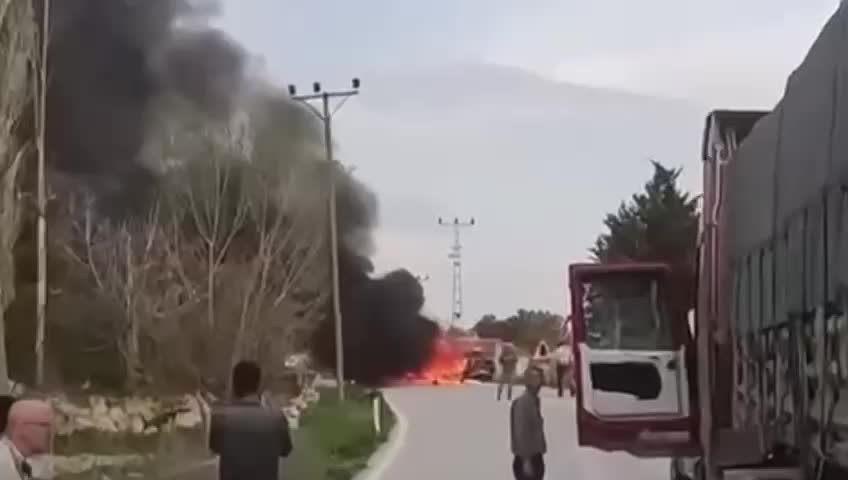 Burdur’da 2 otomobilin çarpıştığı kazada 1 kişi öldü, 4 kişi yaralandı