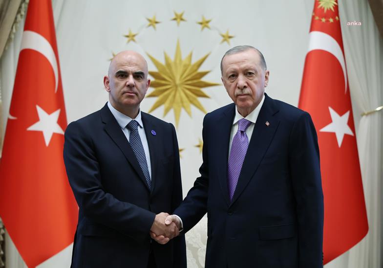 Cumhurbaşkanı Erdoğan, Avrupa Konseyi Genel Sekreteri Berset'i kabul etti