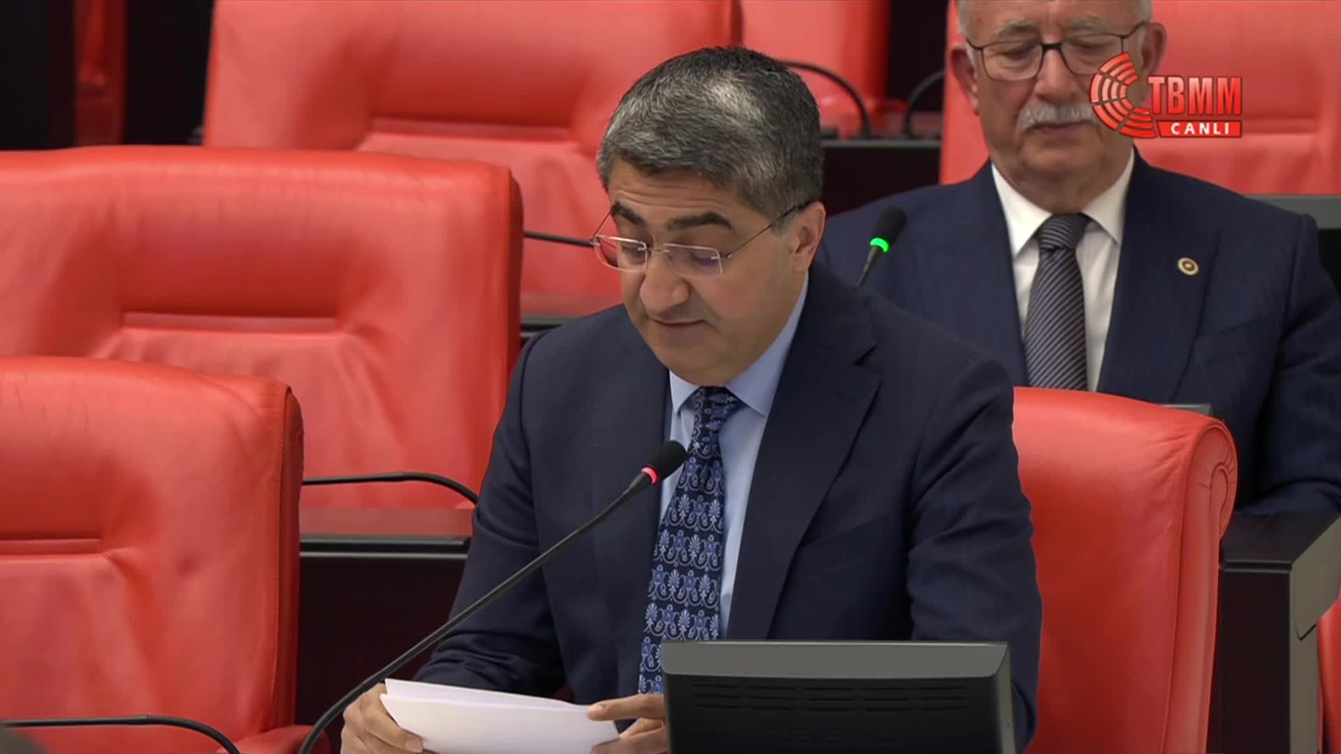TBMM Genel Kurulu... Gökhan Günaydın: "Ayıp olan AYM kararını burada okuyamamak, seçilmiş milletvekilini buraya getirememektir"