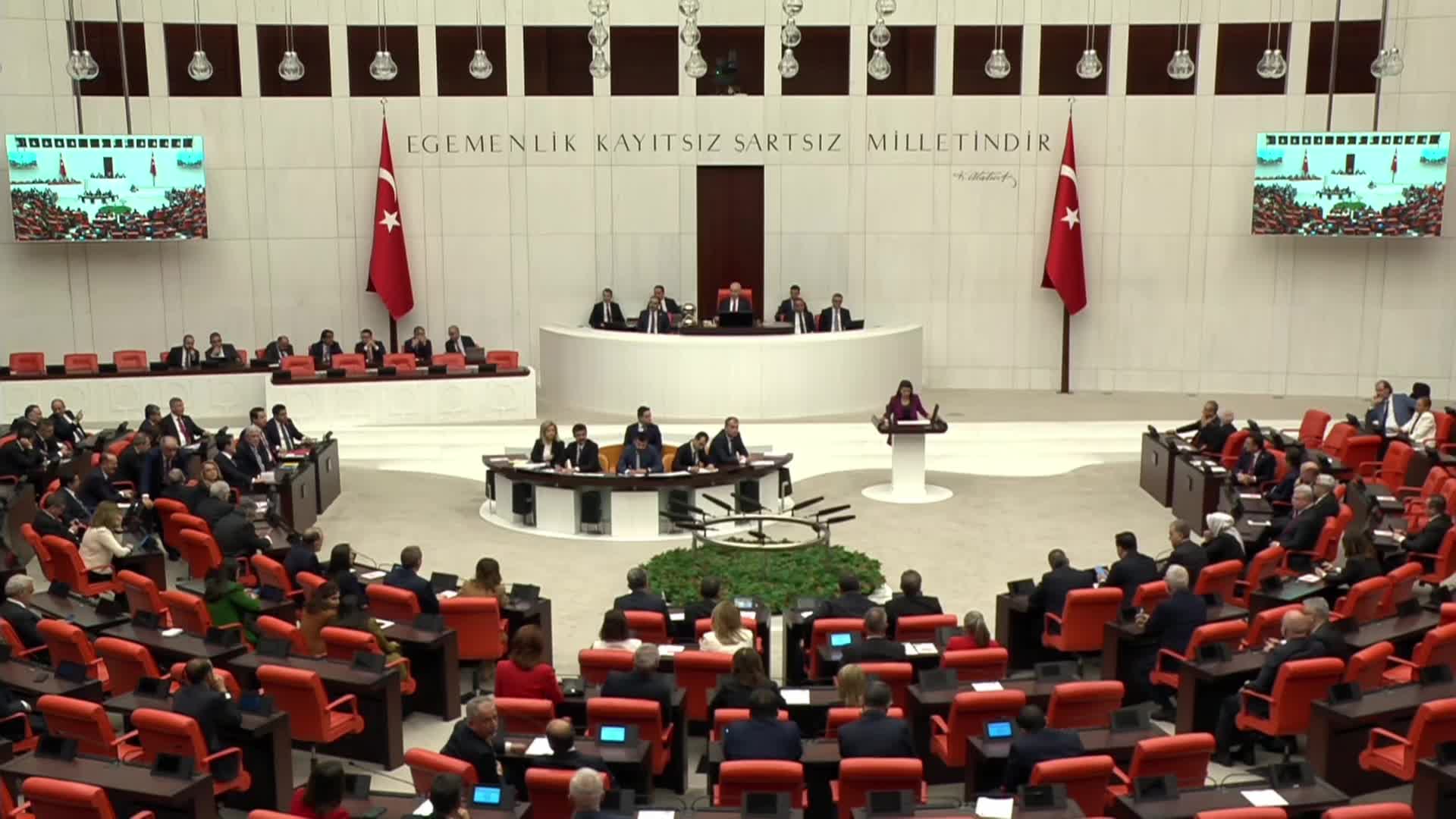 TBMM Genel Kurulu Özel Oturumu... Sevda Karaca Demir: "Çocukları kurban eden bu düzenle kavga etmeden bu ülke eşitlik yüzü göremez"