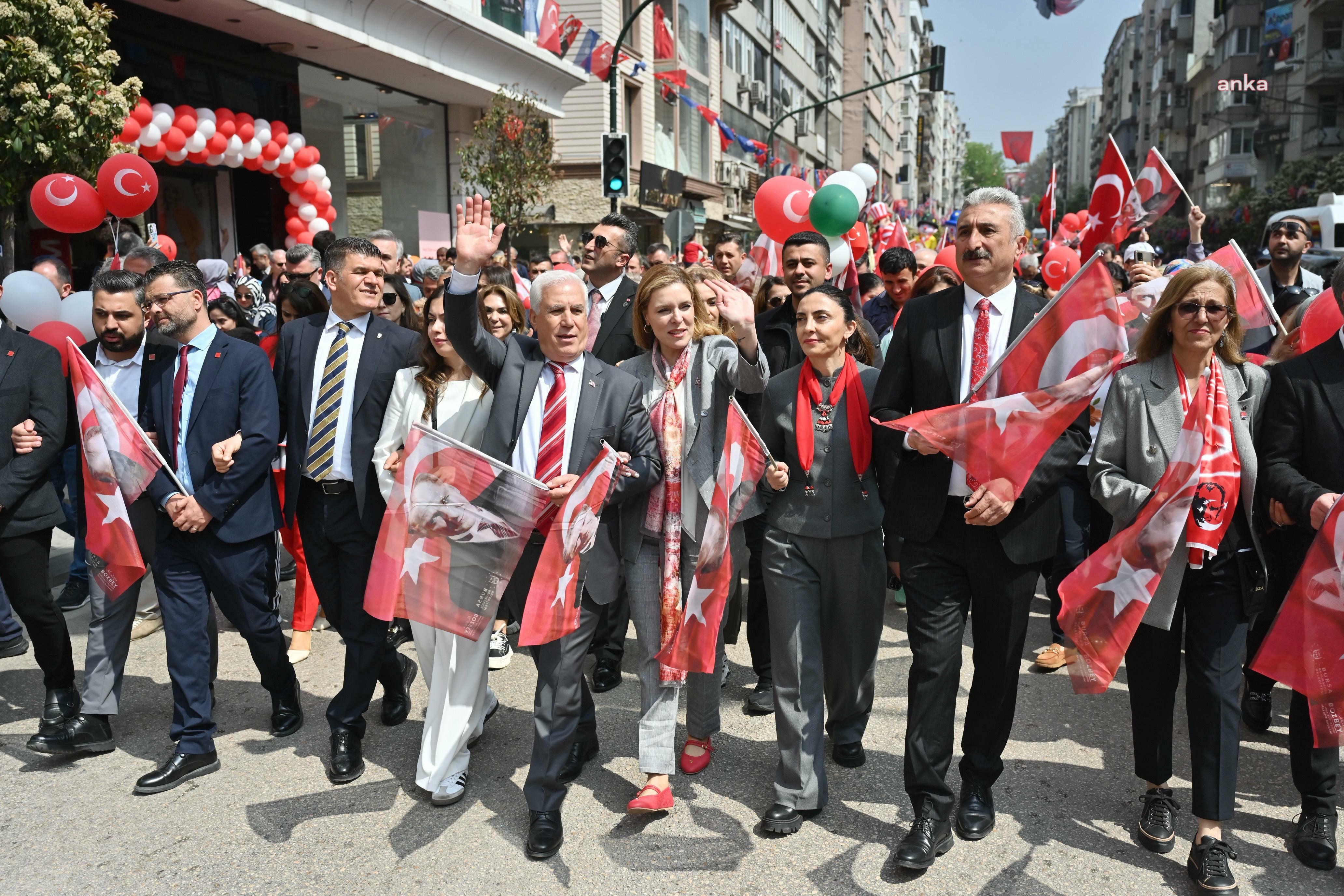 Bursa Büyükşehir Belediyesi’nden 23 Nisan’a coşkulu kutlama