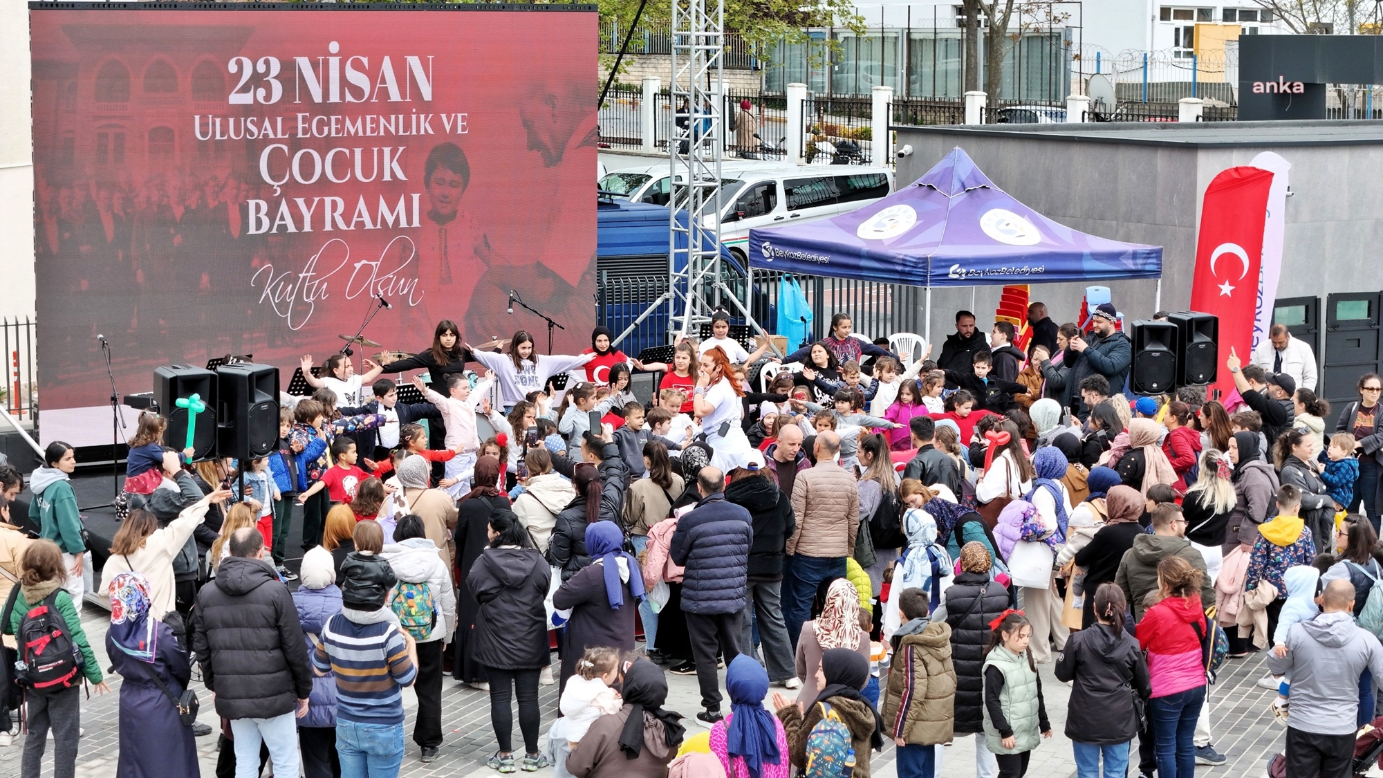 Beykoz Belediyesi, 23 Nisan Çocuk Şenliği düzenledi