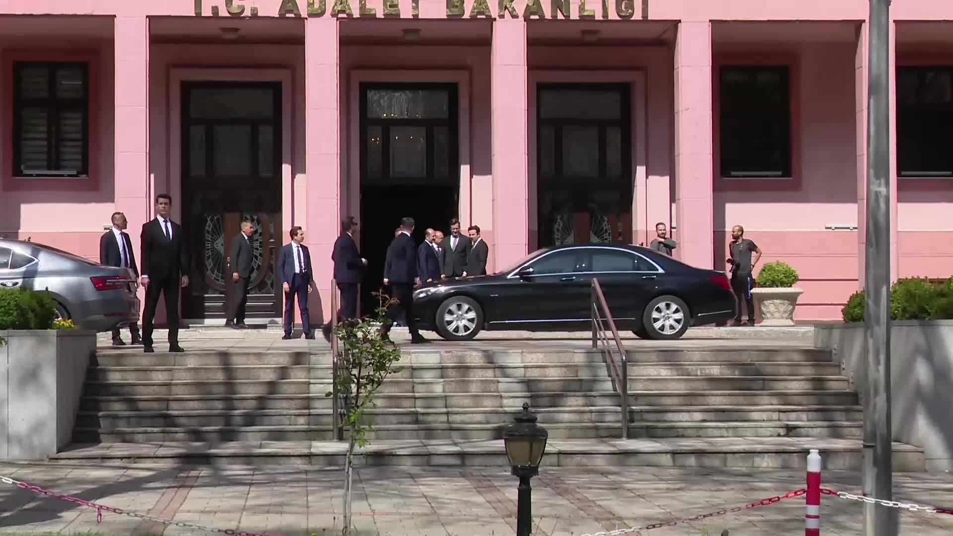 DEM Parti heyeti, Adalet Bakanlığı'nda