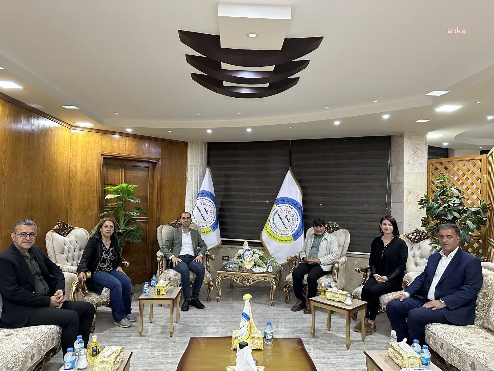 DBP heyeti, Kürt Ulusal Konferansına katılmak üzere Kuzey ve Doğu Suriye'ye geçti