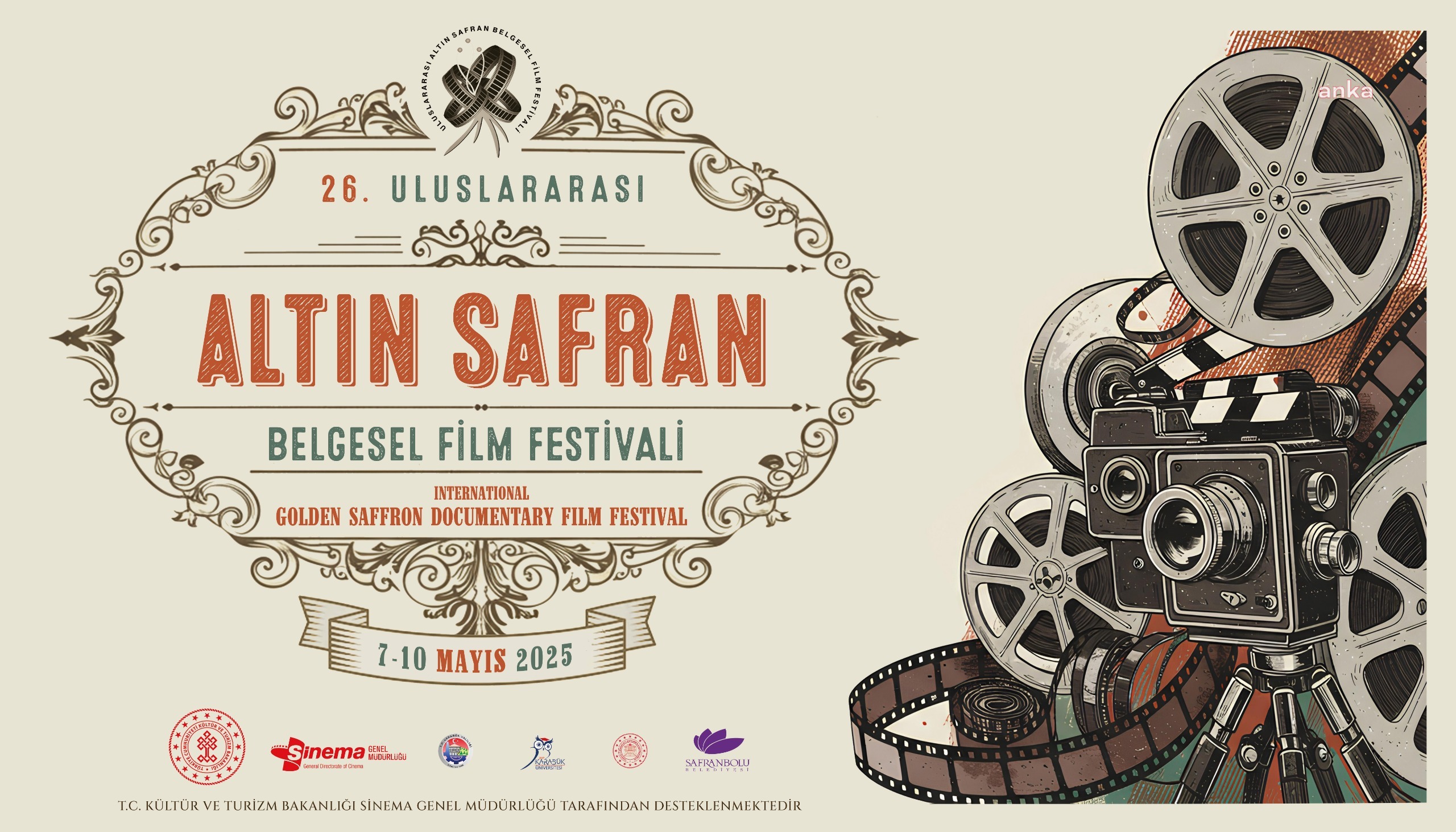 "Uluslararası Altın Safran Belgesel Film Festivali" için geri sayım başladı