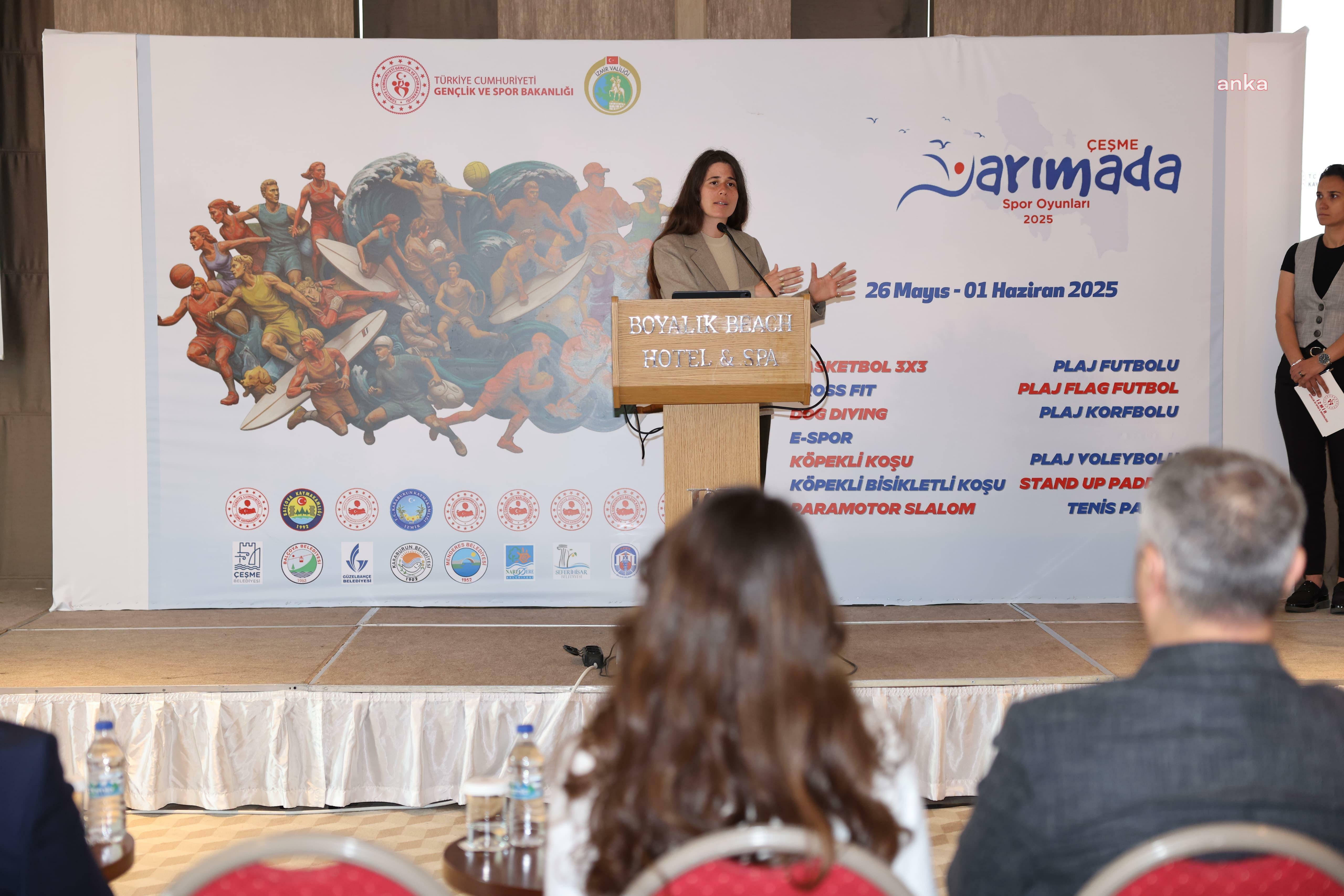 "18. Yarımada Spor Oyunları Tanıtım Toplantısı" Çeşme'de yapıldı