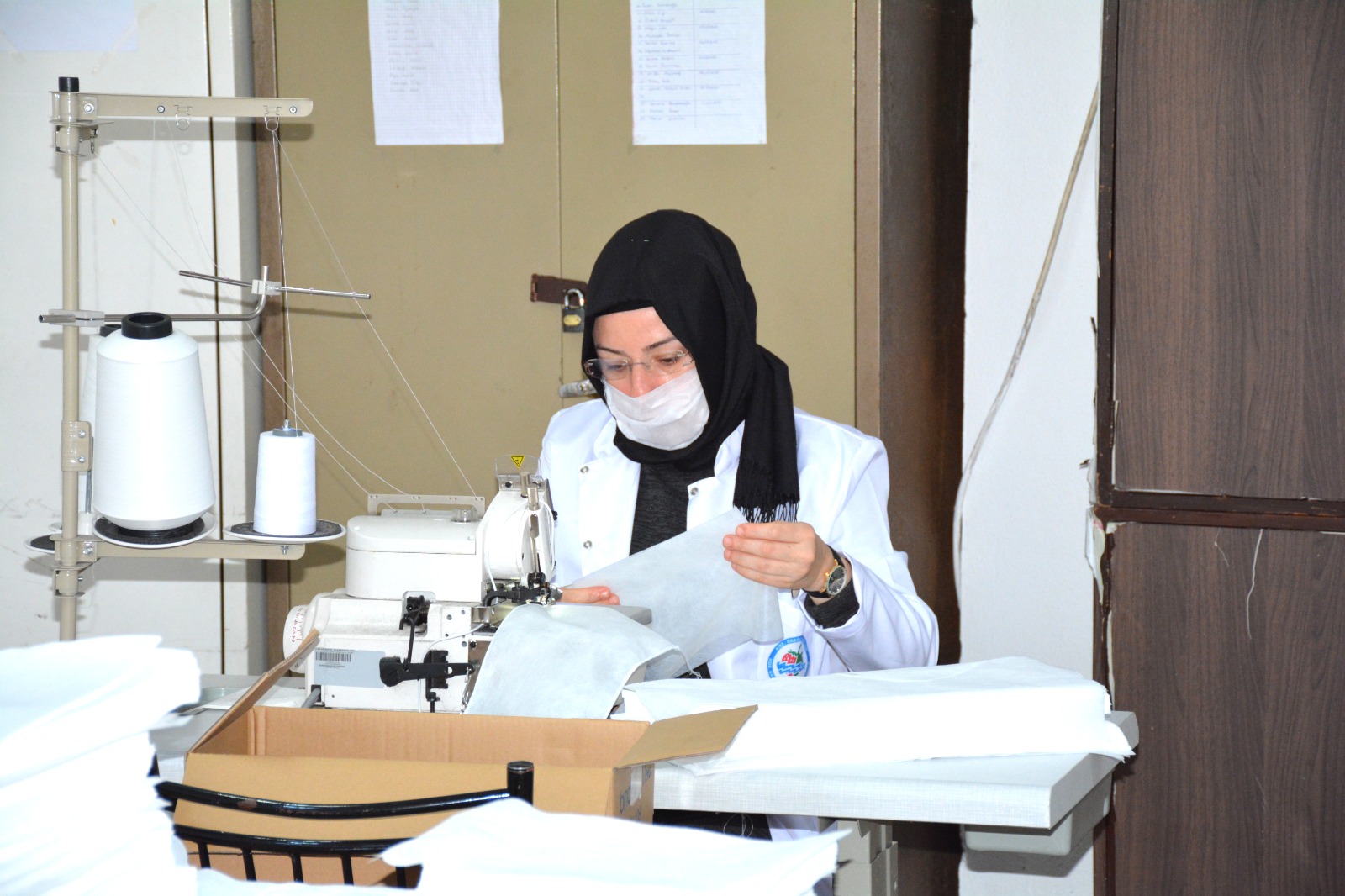 KDZ. EREĞLİ BELEDİYESİ MASKE ÜRETİMİNİ HIZLANDIRDI