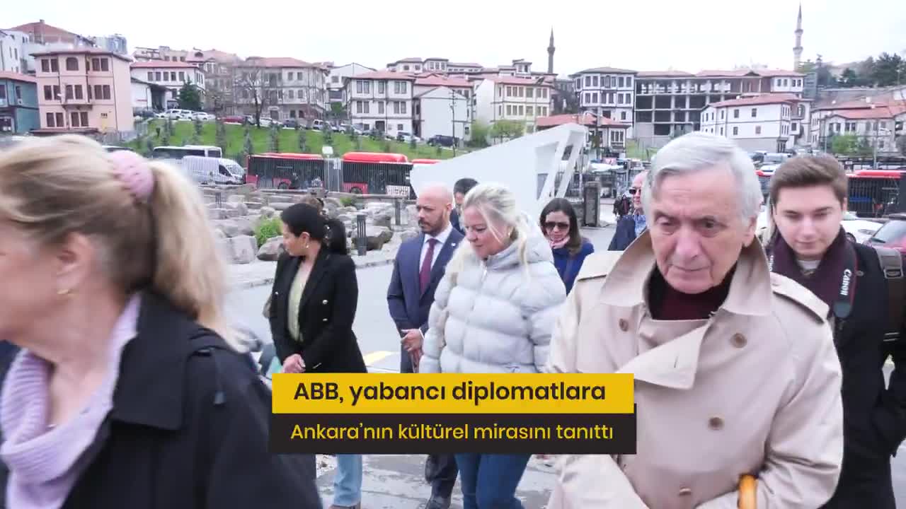 Ankara Büyükşehir Belediyesi, yabancı diplomatlara Başkent’in kültürel mirasını tanıttı