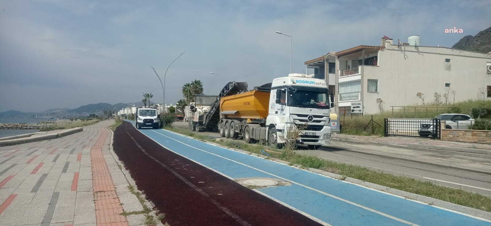 Muğla Büyükşehir Belediyesi’nden Bodrum Turgutreis yoluna modern dokunuş