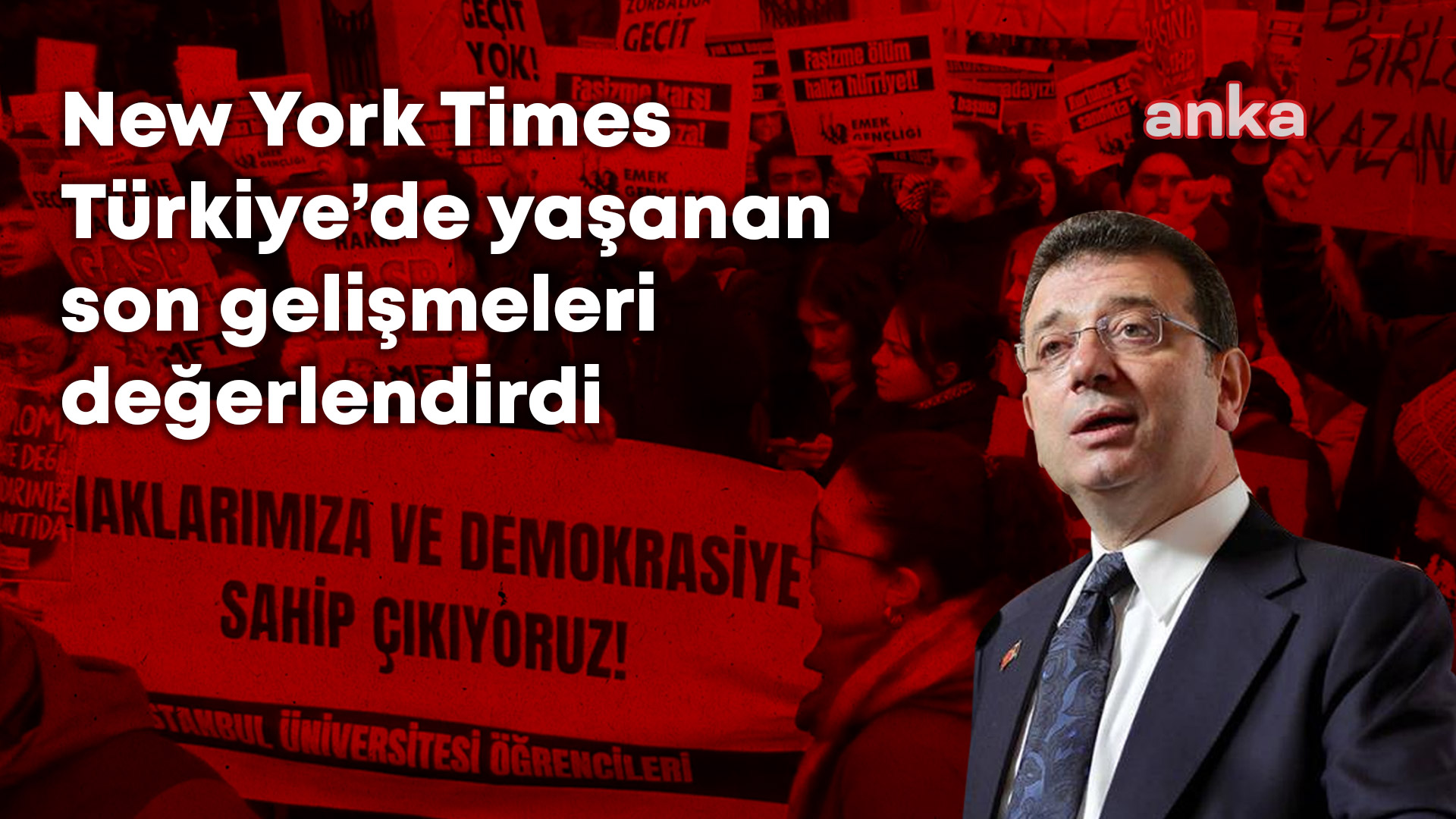NYT: “Türkiye, gittikçe otokrasiye doğru kayarken, sokağa çıkma cesareti gösteren yüz binler, küresel sessizlikten çok daha fazlasını hak ediyor”