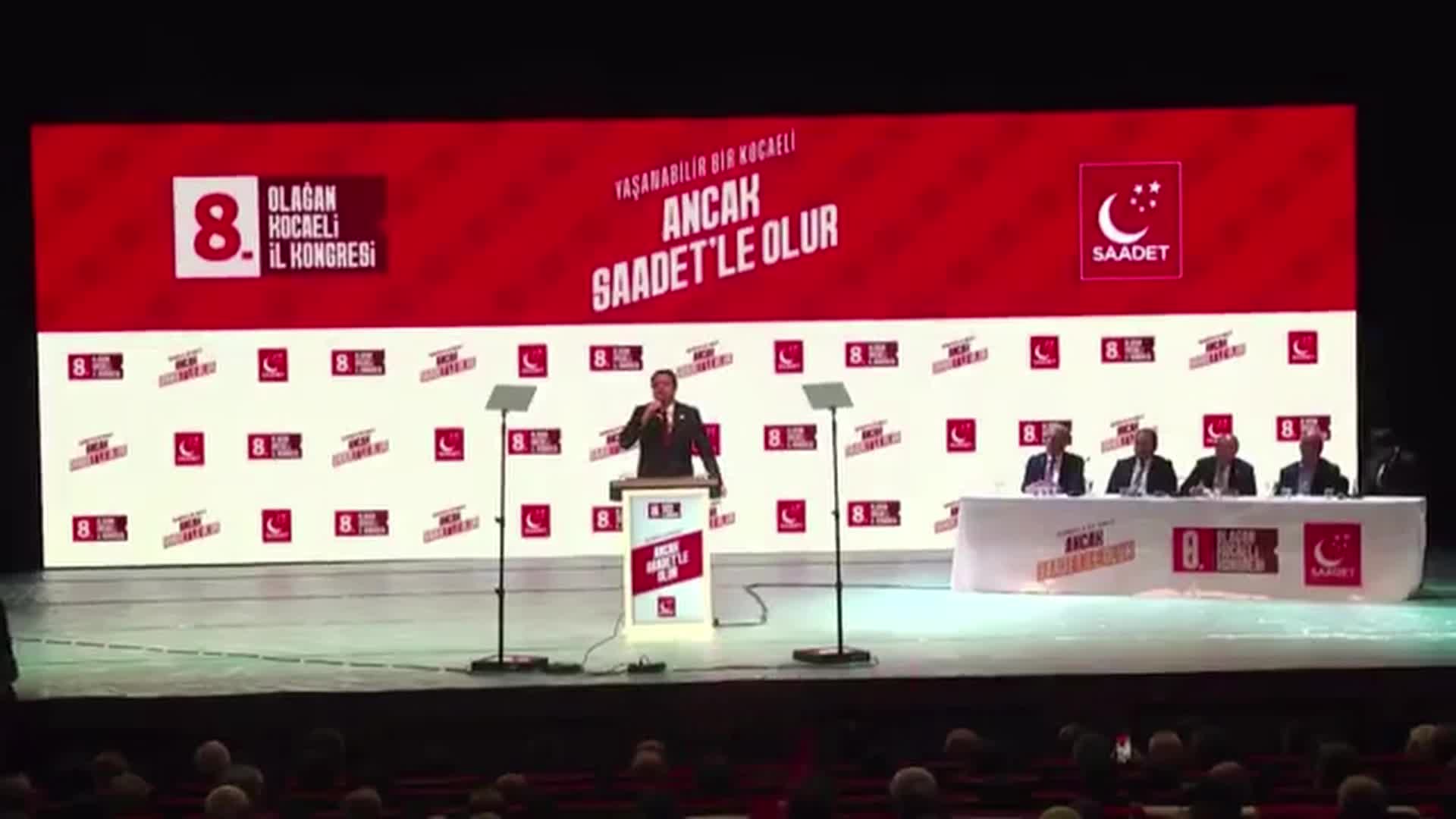 Saadet Partisi Genel Başkanı Mahmut Arıkan: Ekonomi Bakanı Sayın Mehmet Şimşek, valizini almış ülke ülke geziyor