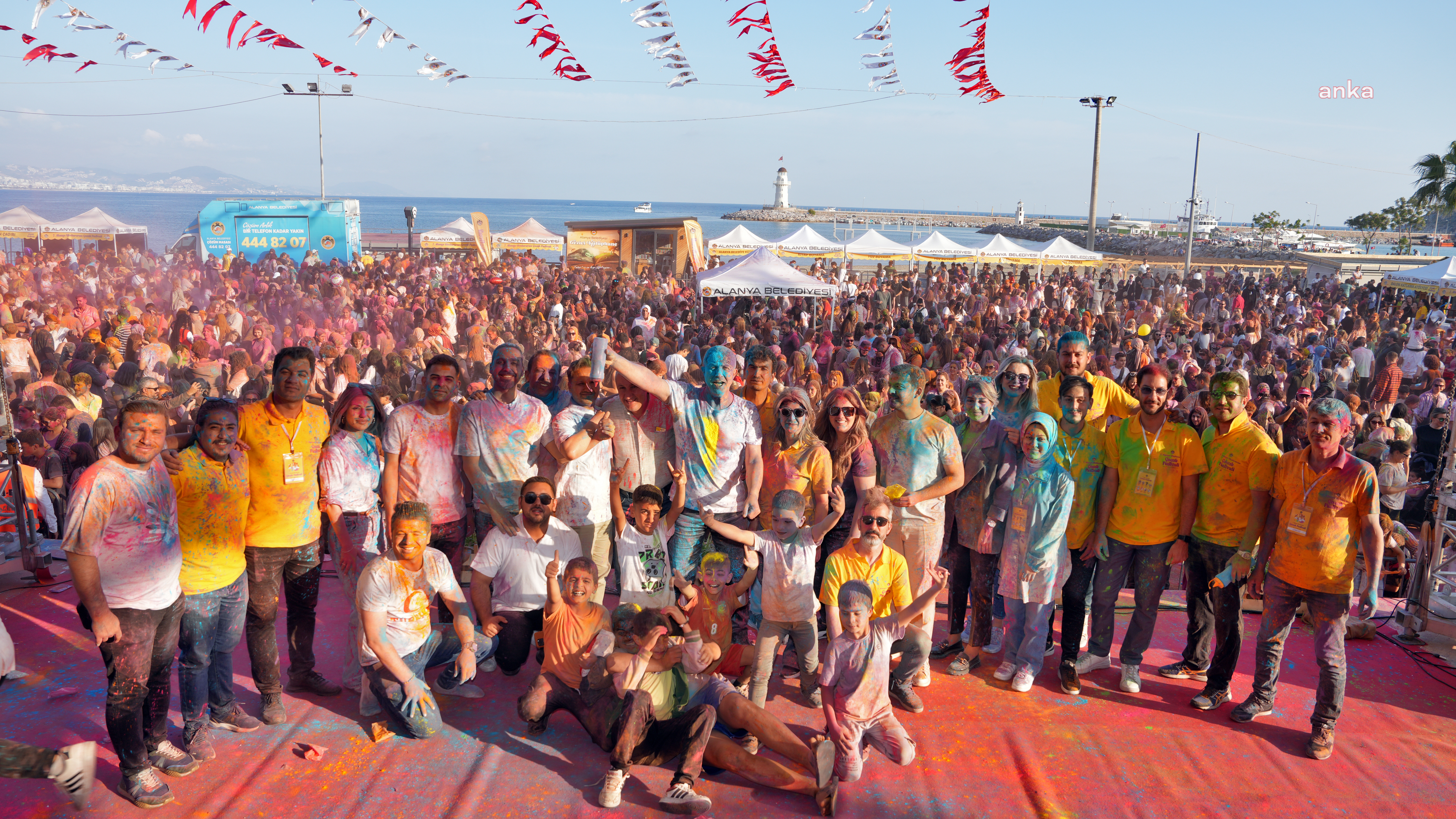Alanya Belediyesi'nin düzenlediği  Uluslararası Çocuk Festivali, sona erdi