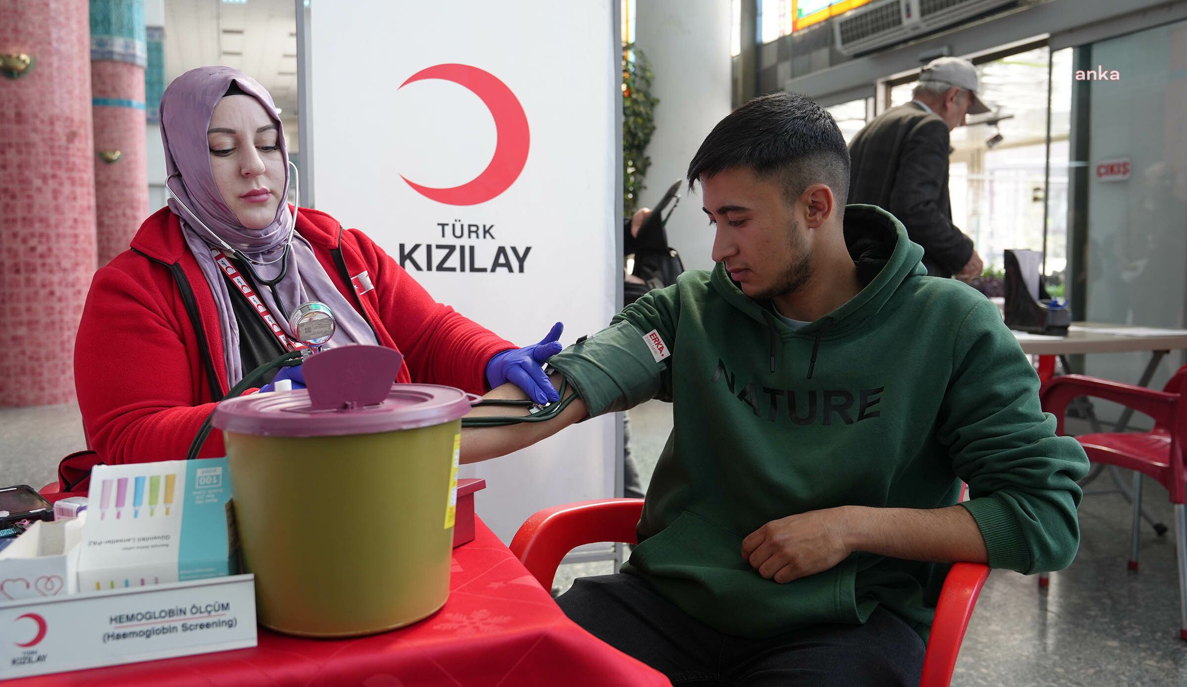 Keçiören Belediyesi ve Türk Kızılay, kan bağışı kampanyası düzenledi