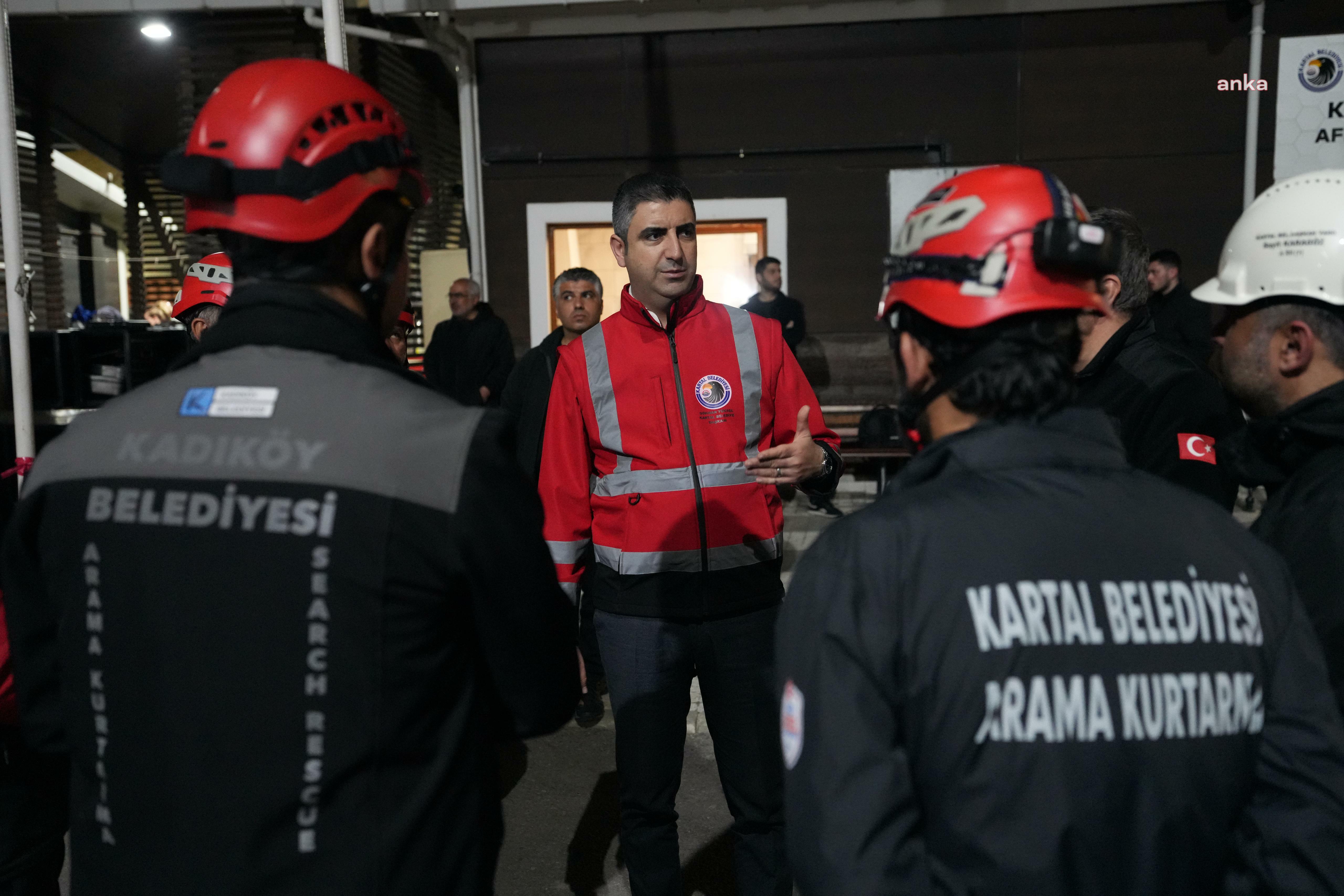 Kartal Belediyesi Arama Kurtarma ekibi, "Ağır Seviye Akreditasyon" sınavını başarıyla geçti