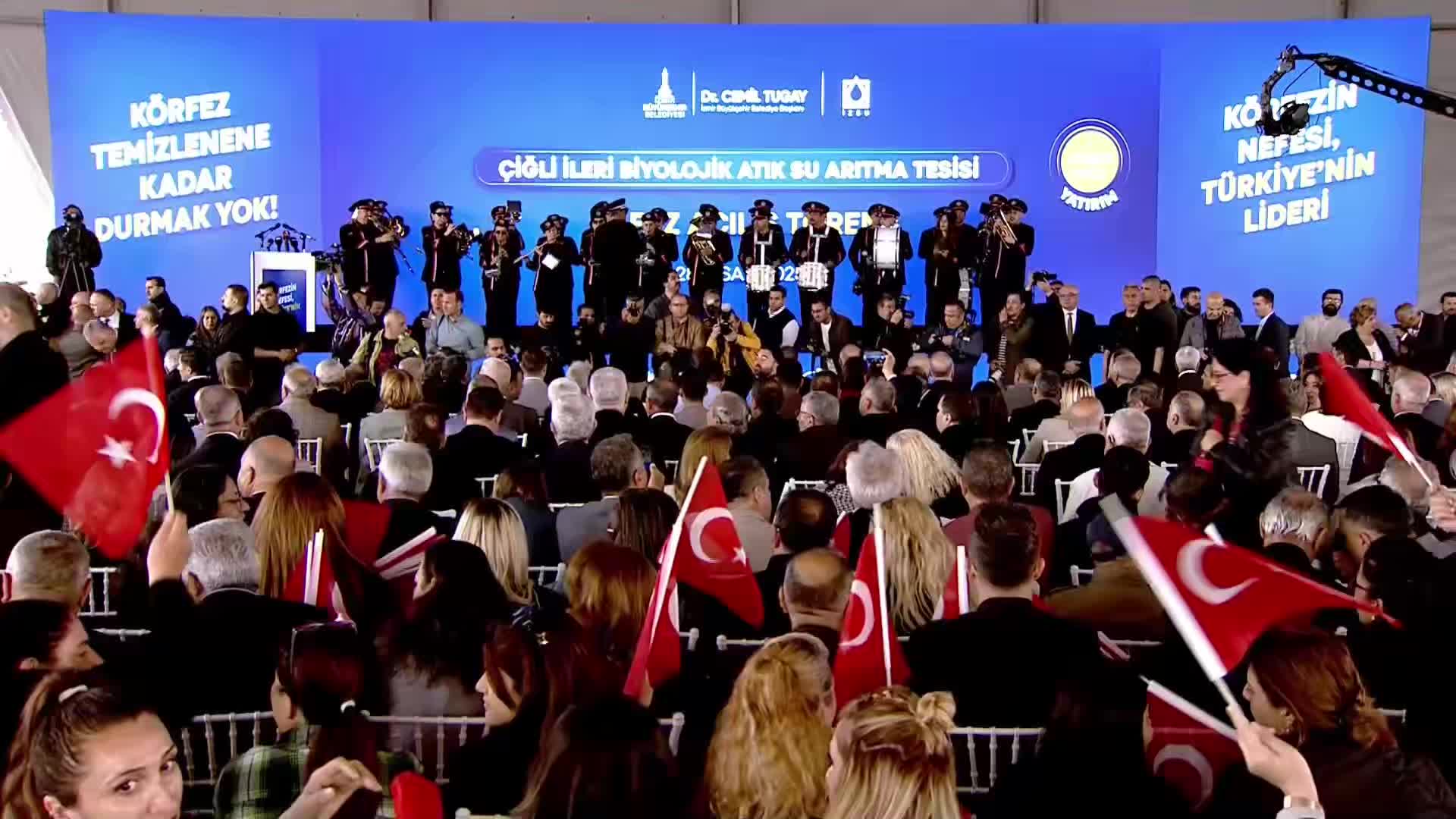 İzmir'de Çiğli İleri Biyolojik Atıksu Arıtma Tesisi 4. Fazı açıldı