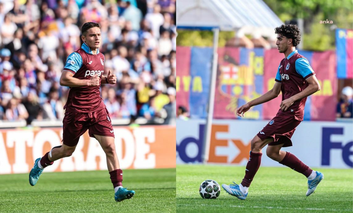 UEFA Gençlik Ligi'nin finalinde Trabzonspor, Barcelona'ya 4-1 mağlup oldu
