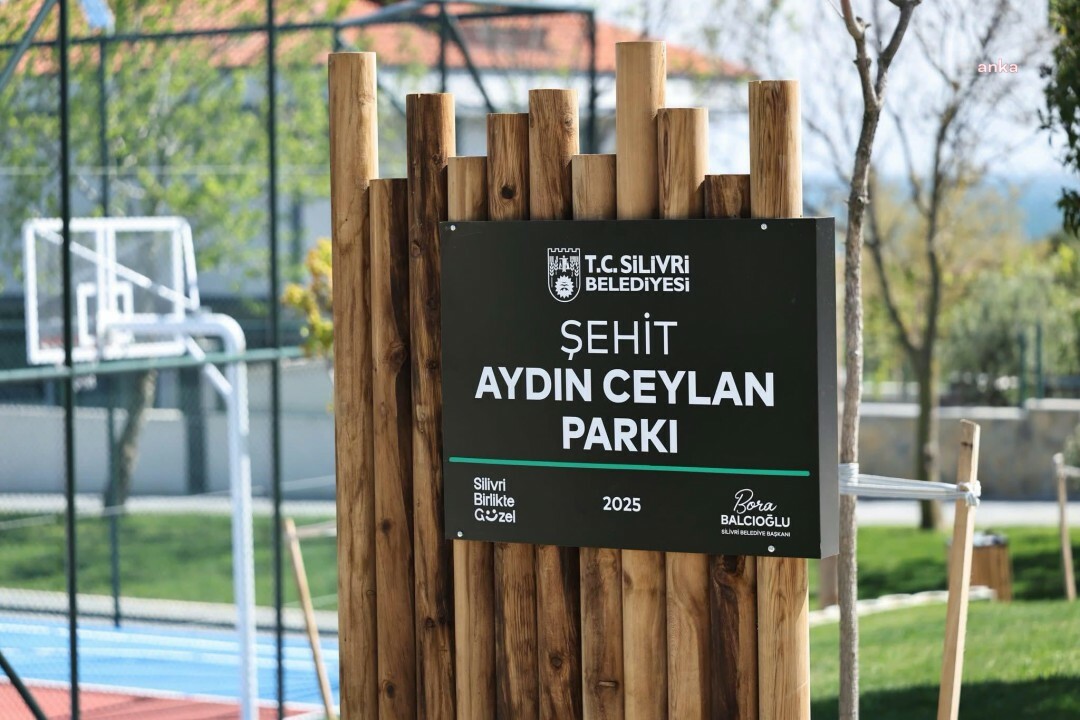 Silivri Belediyesi, Selimpaşa 3211. Sokak Parkı'nı yenileyerek, 'Şehit Aydın Ceylan Parkı' adını verdi