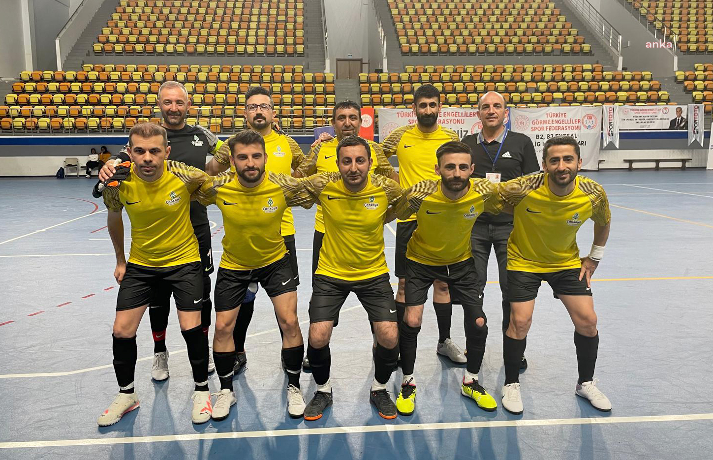 İlk yarının lideri Çankaya Belediyesi GESK