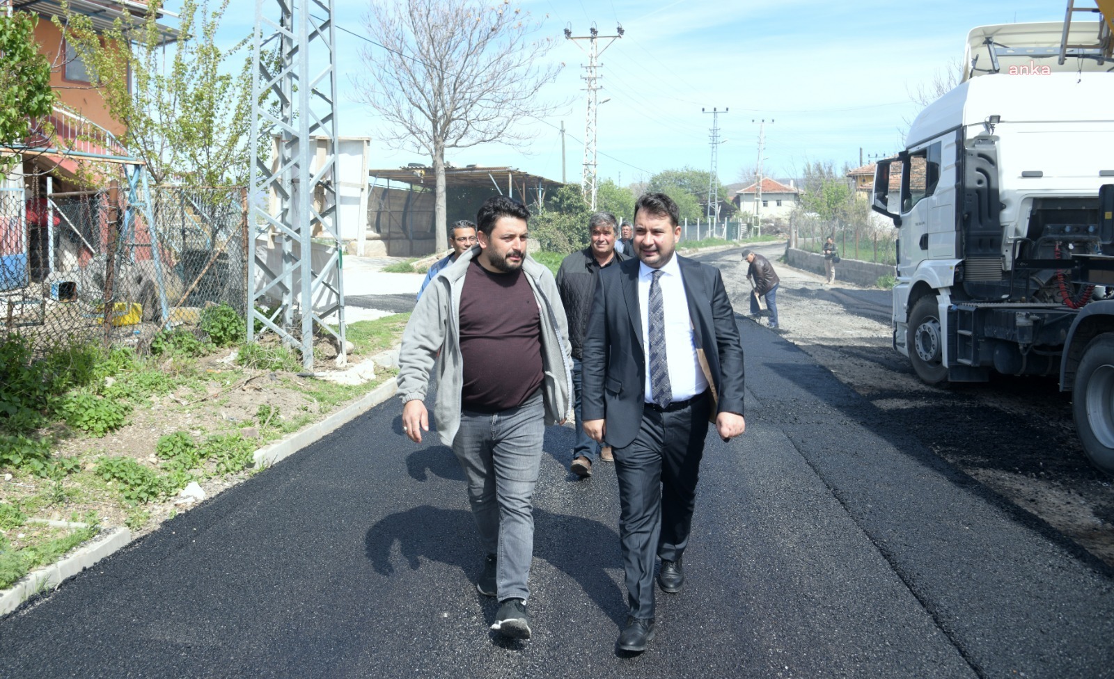 Kahramankazan’da asfalt seferberliği devam ediyor