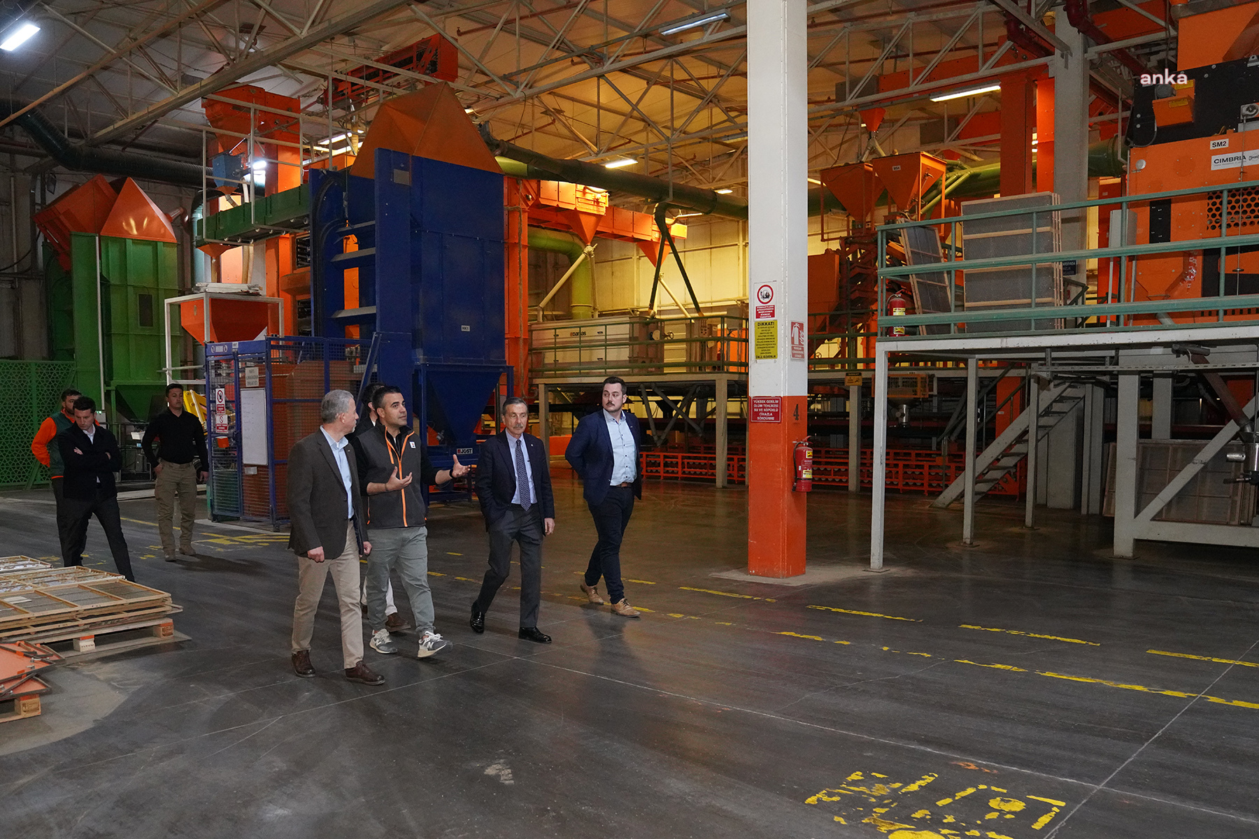 Tepebaşı Belediye Başkanı Ataç’tan KWS Türk Eskişehir Fabrikası’na ziyaret
