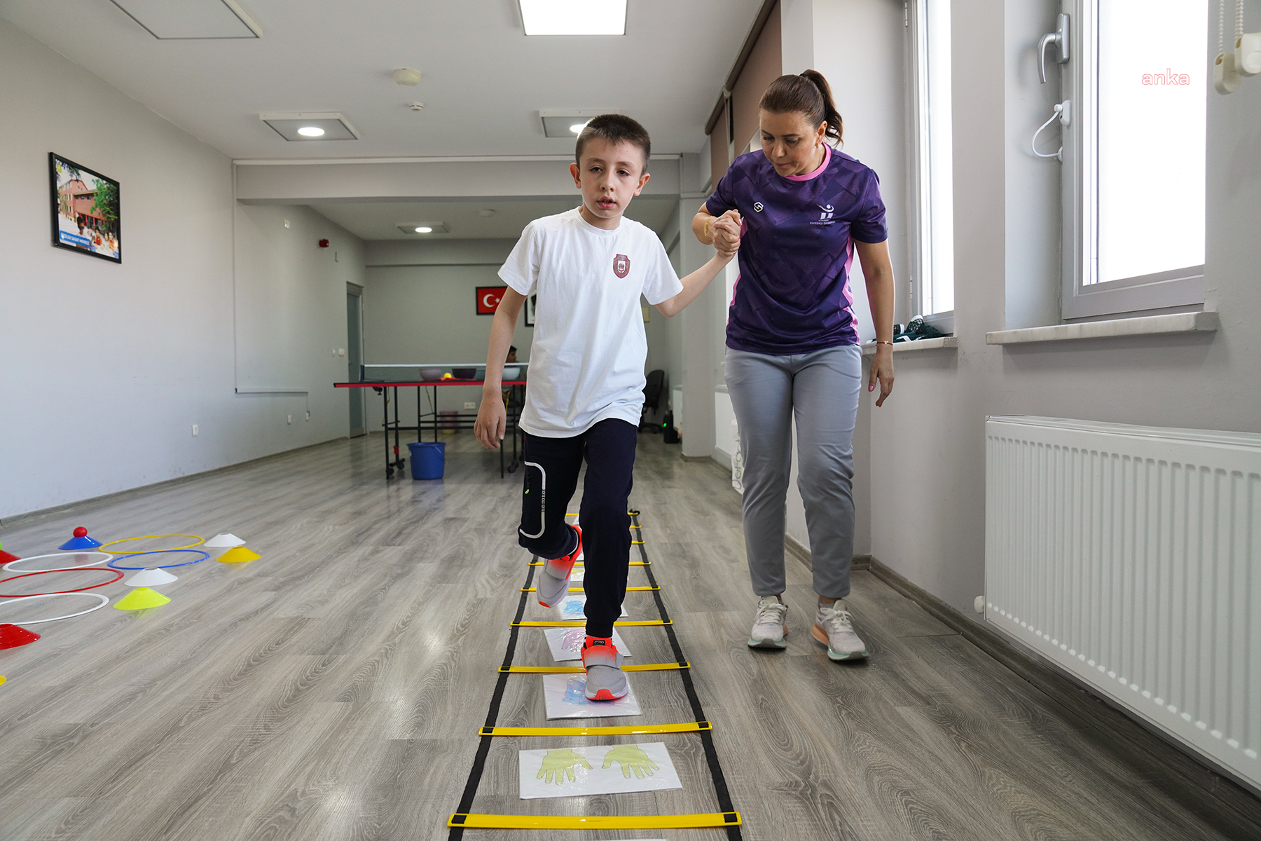 Tepebaşı’nda özel bireylere hareket eğitimi