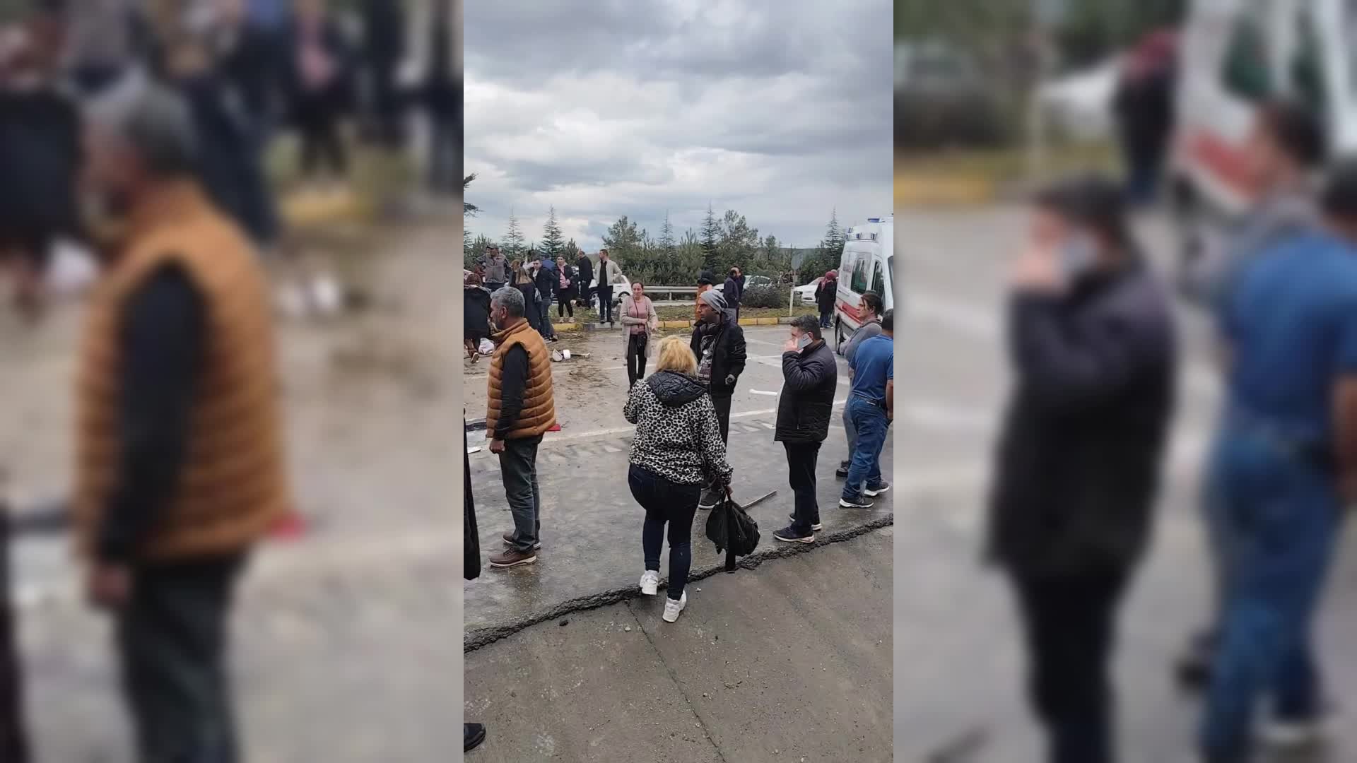Isparta’da yolcu midibüsü devrildi: 15 kişi yaralandı