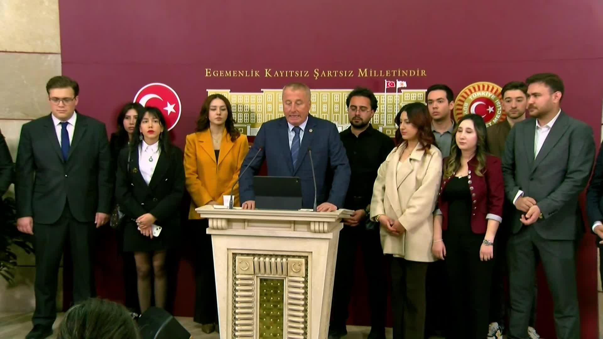 İYİ Parti  Milletvekili Olgun: Genç hukukçuların önüne adaletsizlikle örülmüş yeni bir duvar dikildi