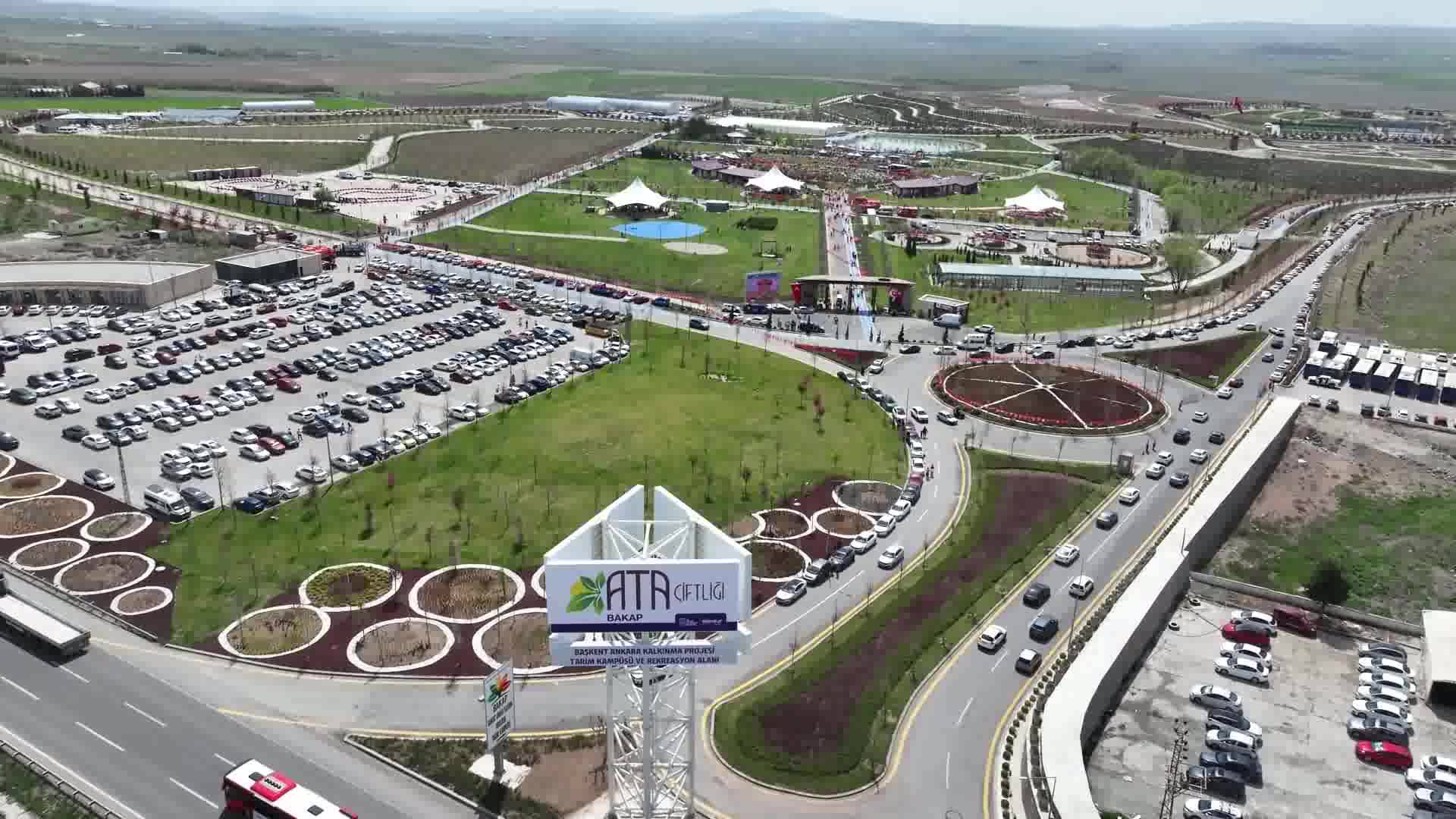 ATA Çiftliği, 23 Nisan haftasında yaklaşık 35 bin Ankaralıyı ağırladı