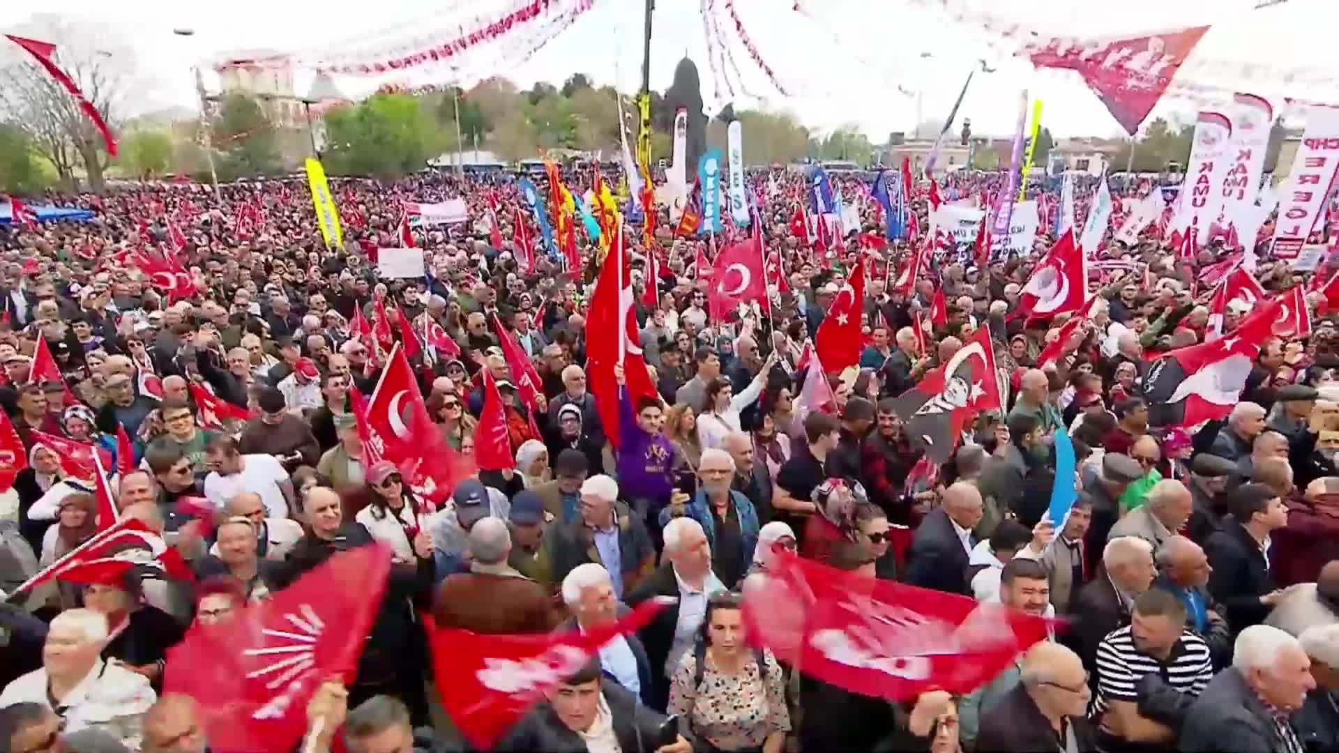 CHP'nin “Millet İradesine Sahip Çıkıyor” mitingi... Konyalı çiftçi Hatice Sarı: "Şunu bilin ki bizler telef edilirsek bütün ülke telef olur''