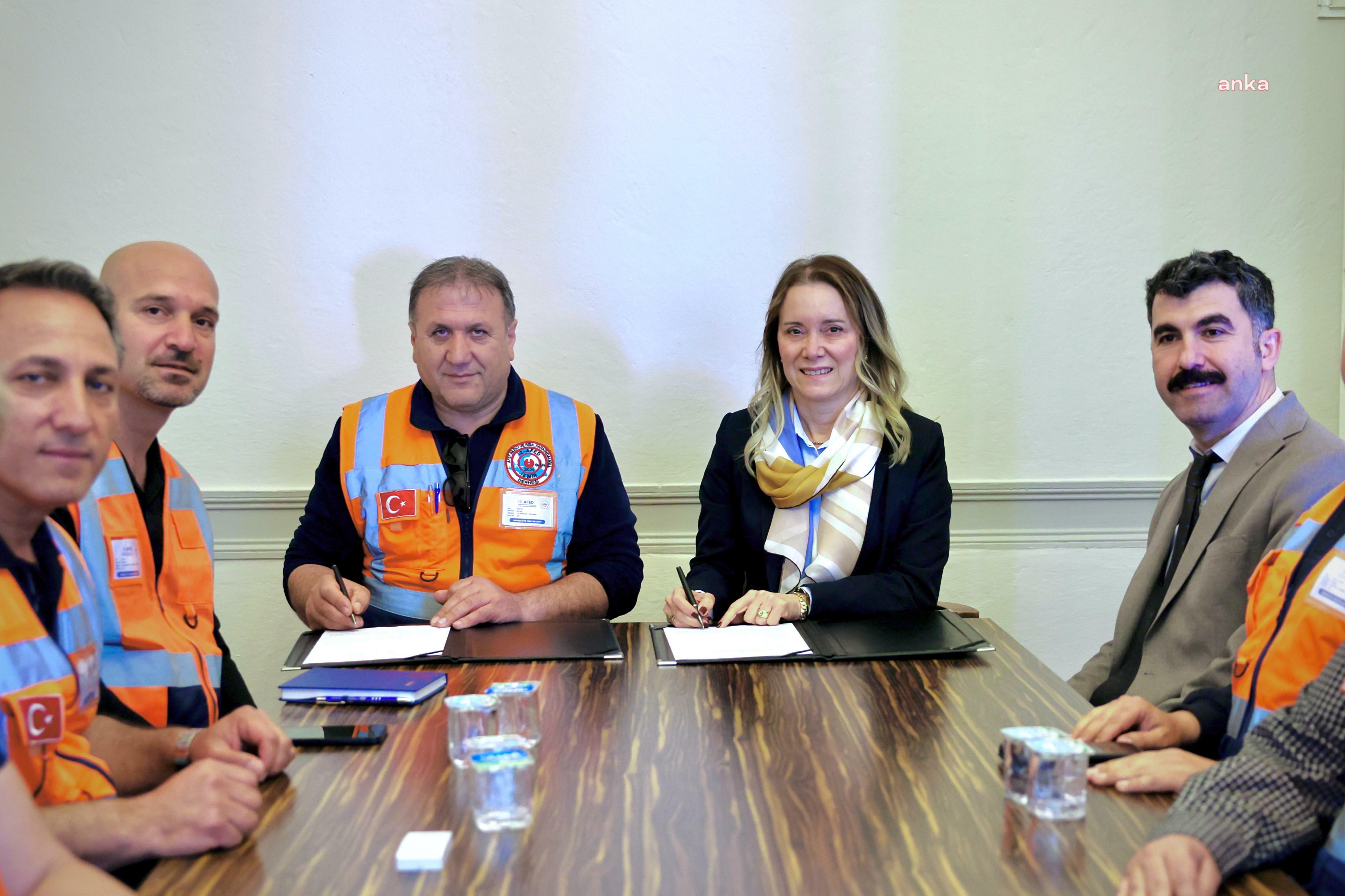 Konak Belediyesi'nden afetlere karşı iş birliği